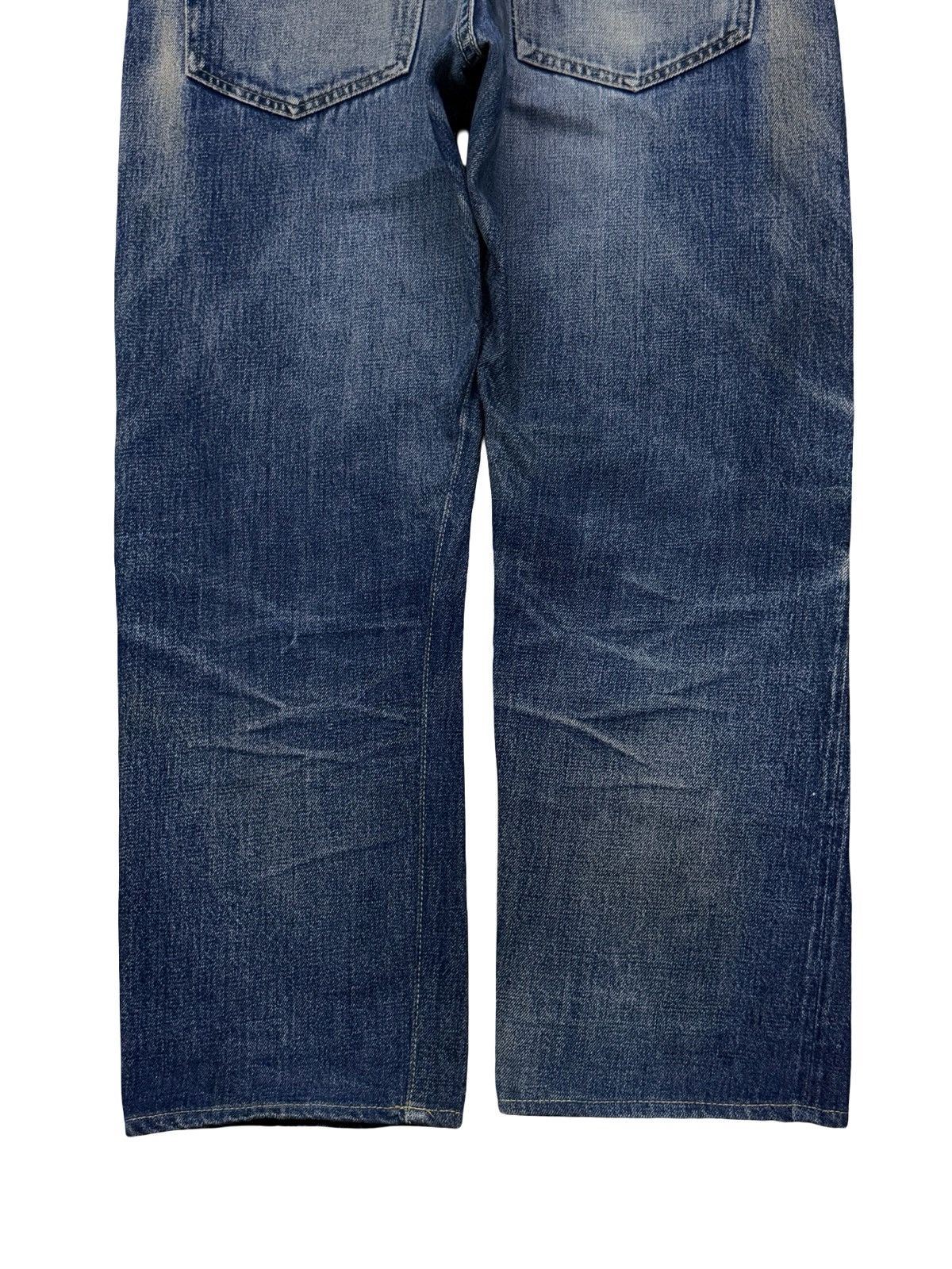 Denime Vintage 90s Denime Selvedge Denim Jeans Made in Japan | W33 Size US 33 - 7 Thumbnail