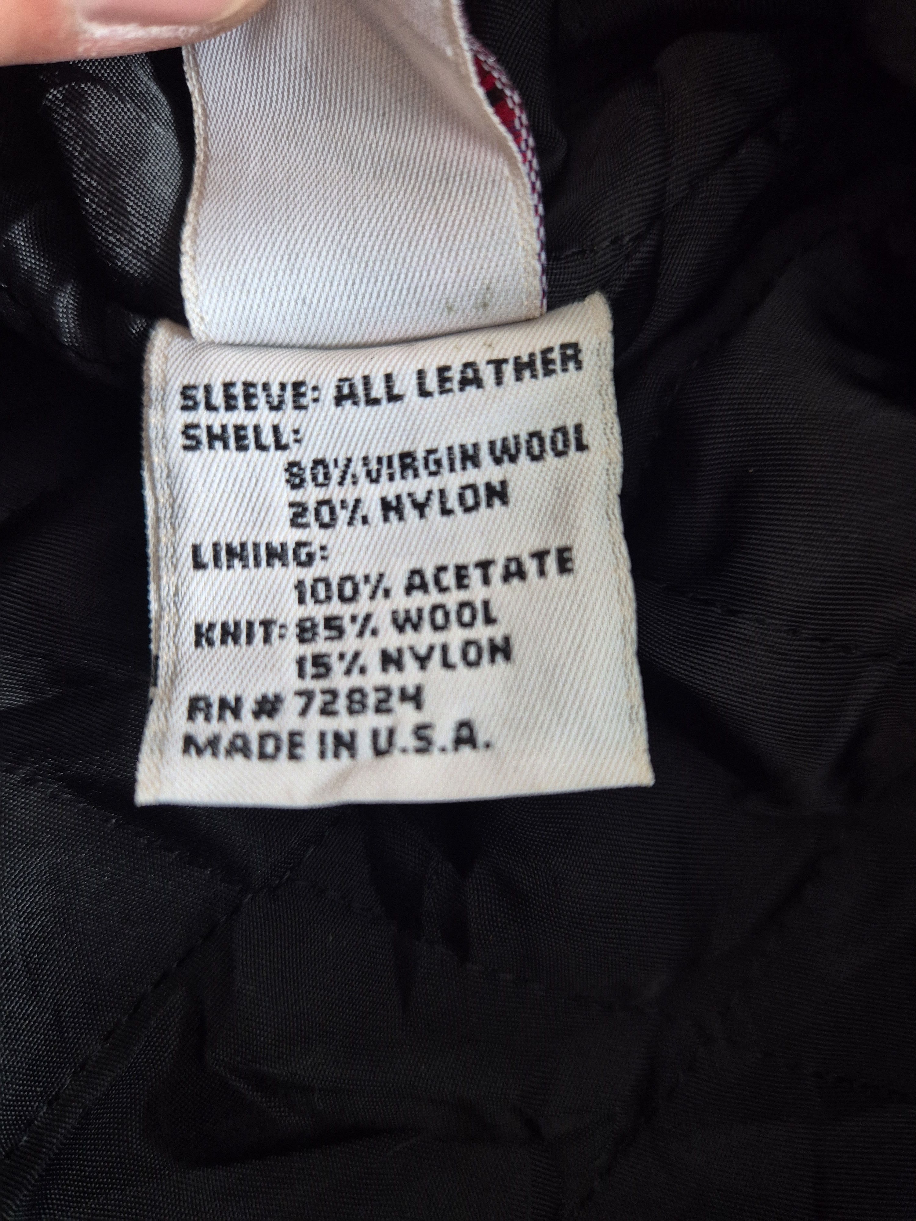 Golden Bear Rare Lincoln Ford jacket wool, leather Size US L / EU 52-54 / 3 - 7 Thumbnail