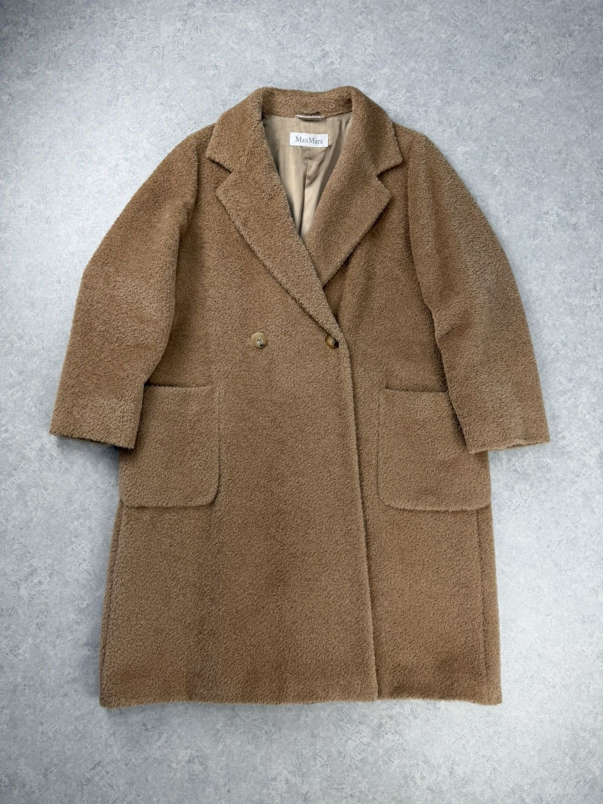 Max Mara Max Mara Alpaca Wool Teddy Bear Coat Size US 12 Size XL / US 12-14 / IT 48-50 - 1 Thumbnail