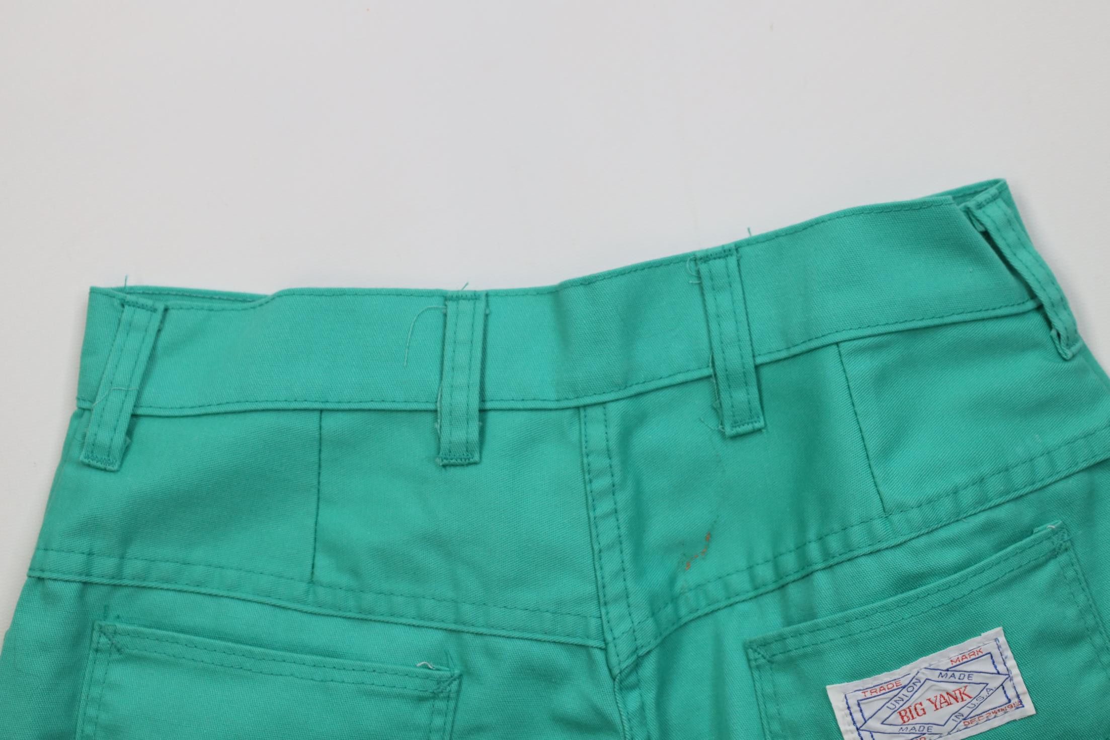 Vintage AS IS Vintage 70s Sanforized Cotton Workwear Shorts USA Size 26" / US 2 / IT 38 - 9 Thumbnail