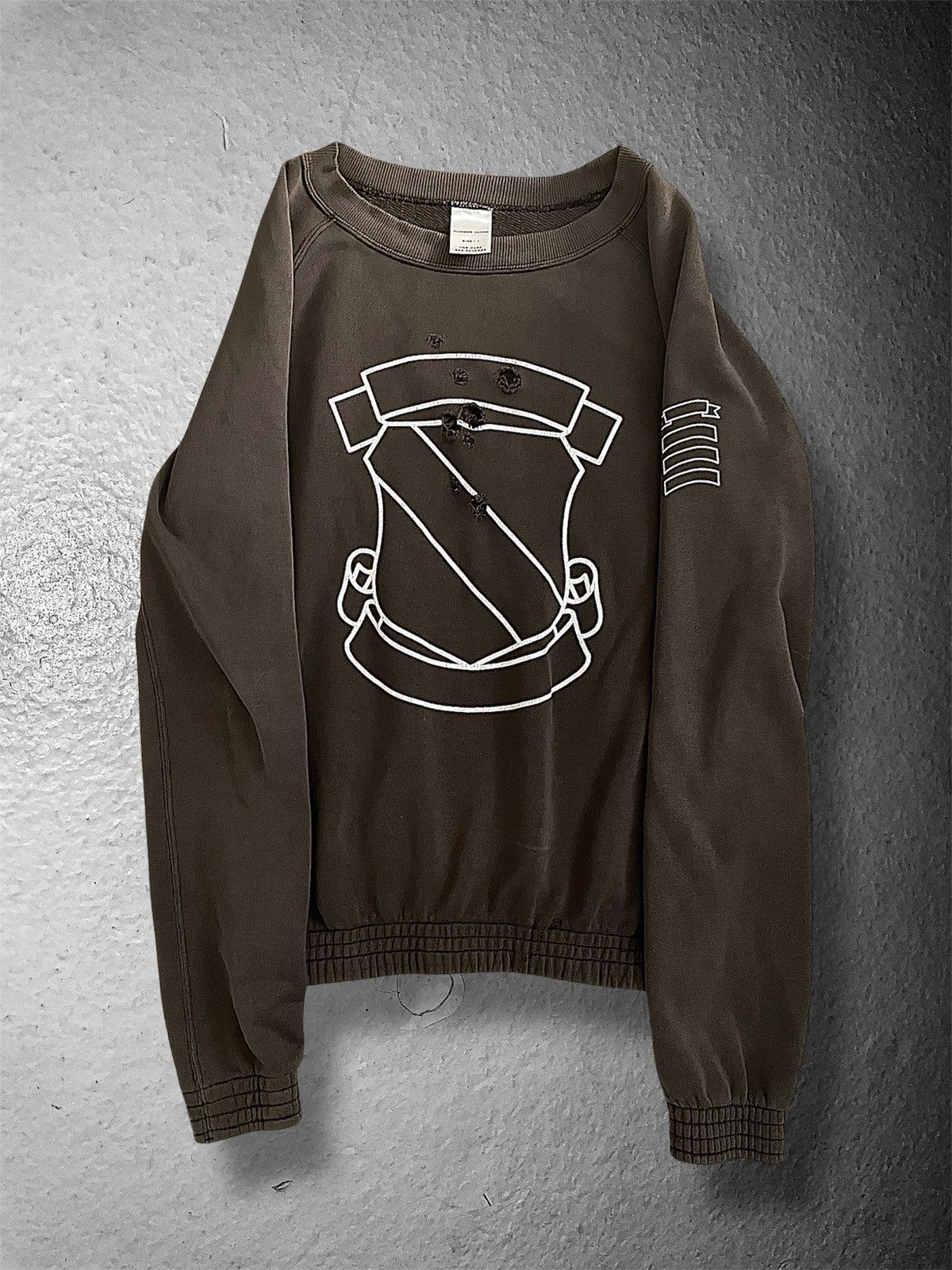 直送商品 Number (N)ine Number (N)ine SS01 “Time Migration” Shield トップス