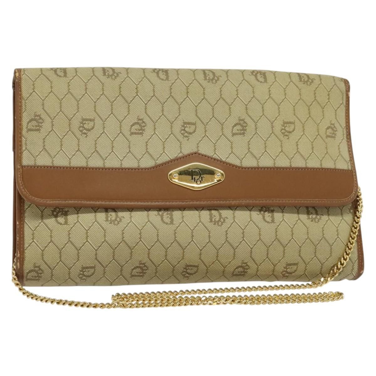 Dior Christian Dior Vintage Honeycomb chain Canvas Size ONE SIZE - 1 Thumbnail