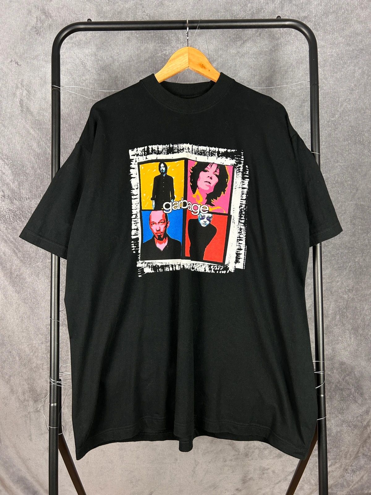 Beautiful Garbage Tour concert vintage tee from 00s big logo
