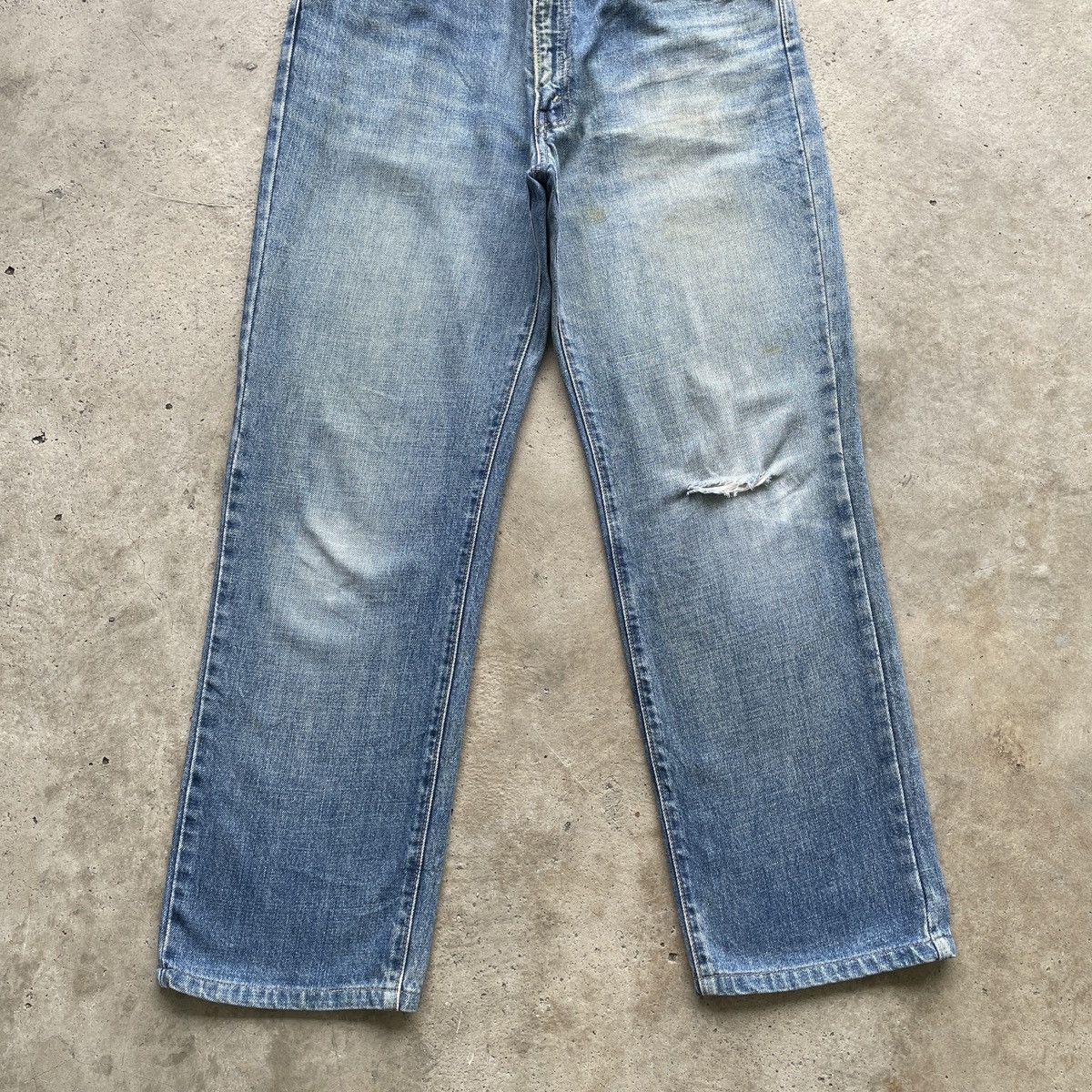 Japanese Brand Vintage Japan GLHEART Jeans Distressed Faded Denim Pants W31 Size US 31 - 4 Thumbnail