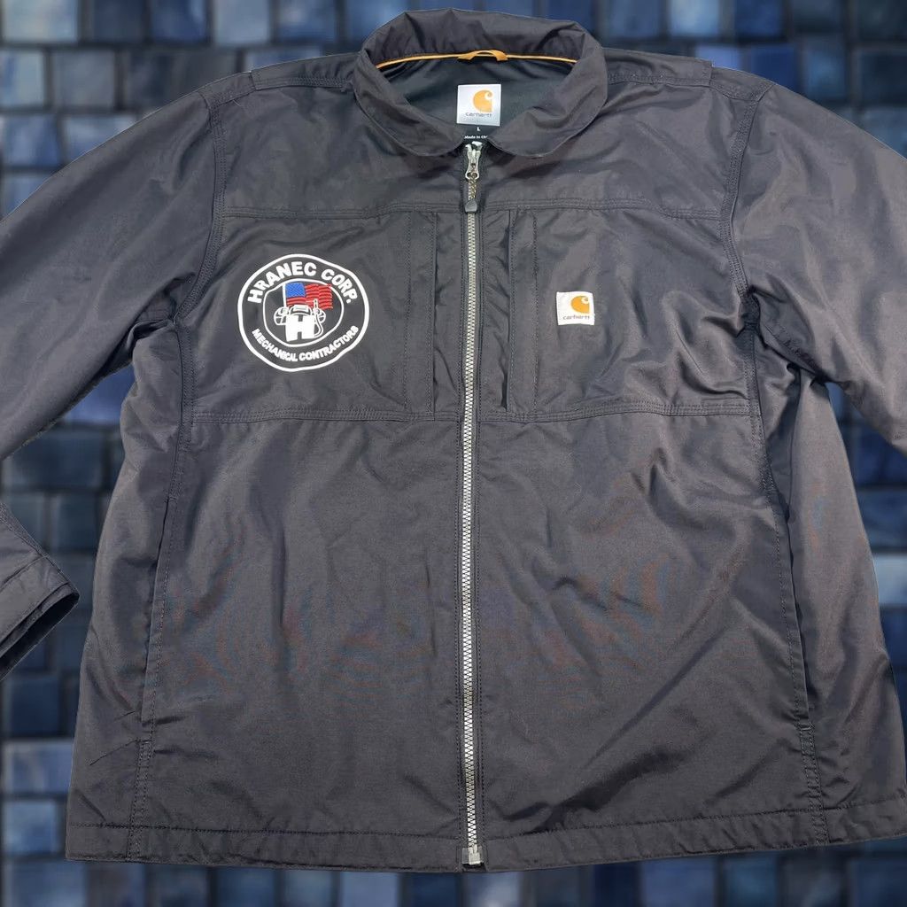 Carhartt Carhartt Full Swing Jacket Mens L Black Rain Defender Workwear Full Zip Size US L / EU 52-54 / 3 - 1 Thumbnail