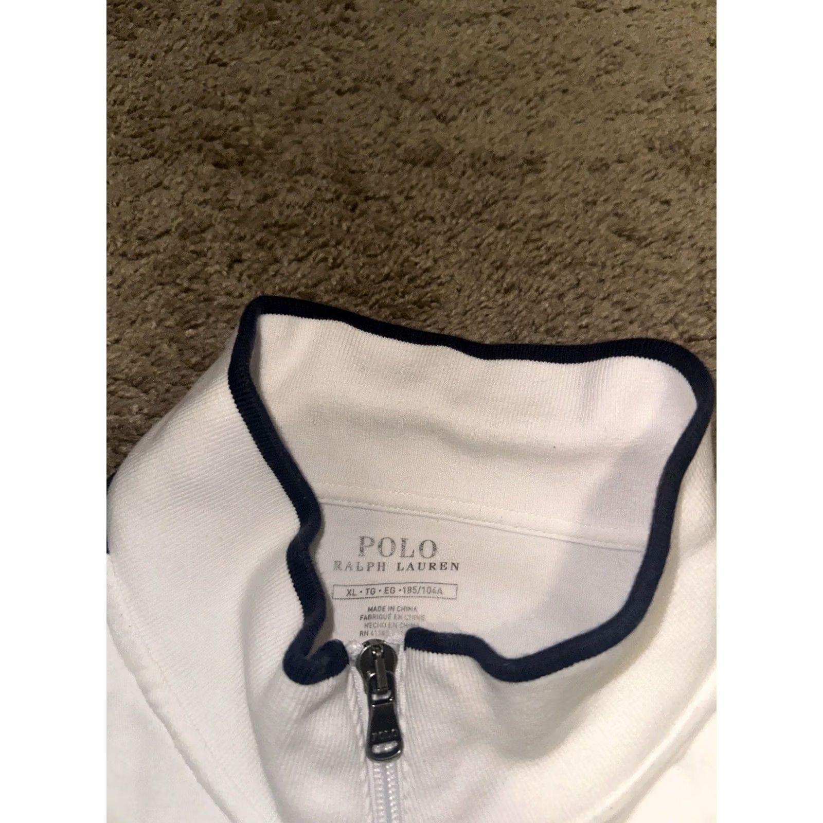 Polo Ralph Lauren Polo Ralph Lauren Jacket Mens XL Full Zip Two Tone Mock Neck Polo Logo Embroidered Bomber Preppy Size US XL / EU 56 / 4 - 3 Thumbnail