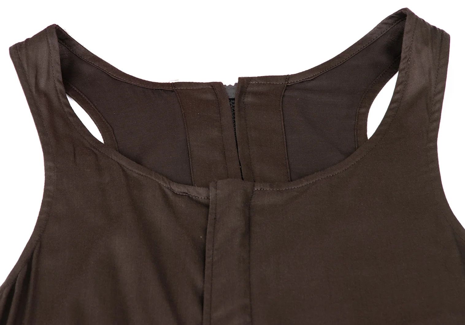 Yohji Yamamoto Yohji Yamamoto Cotton Lyocell Sarouel Utility Mocha Size US 30 / EU 46 - 3 Thumbnail
