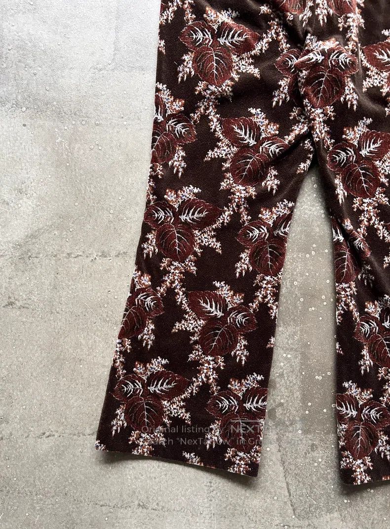 Comme des Garcons Comme des Garcons size M Floral Ankle Pants Size 23" - 3 Thumbnail