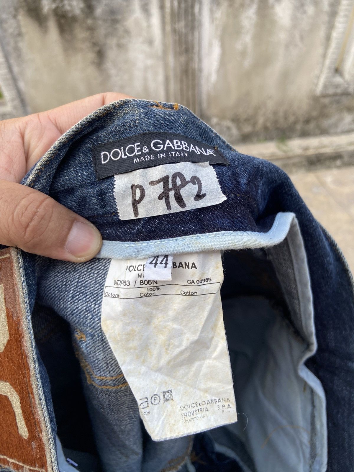 Dolce & Gabbana Dolce And Gabbana Denim Pant Size US 44 / EU 60 - 7 Thumbnail
