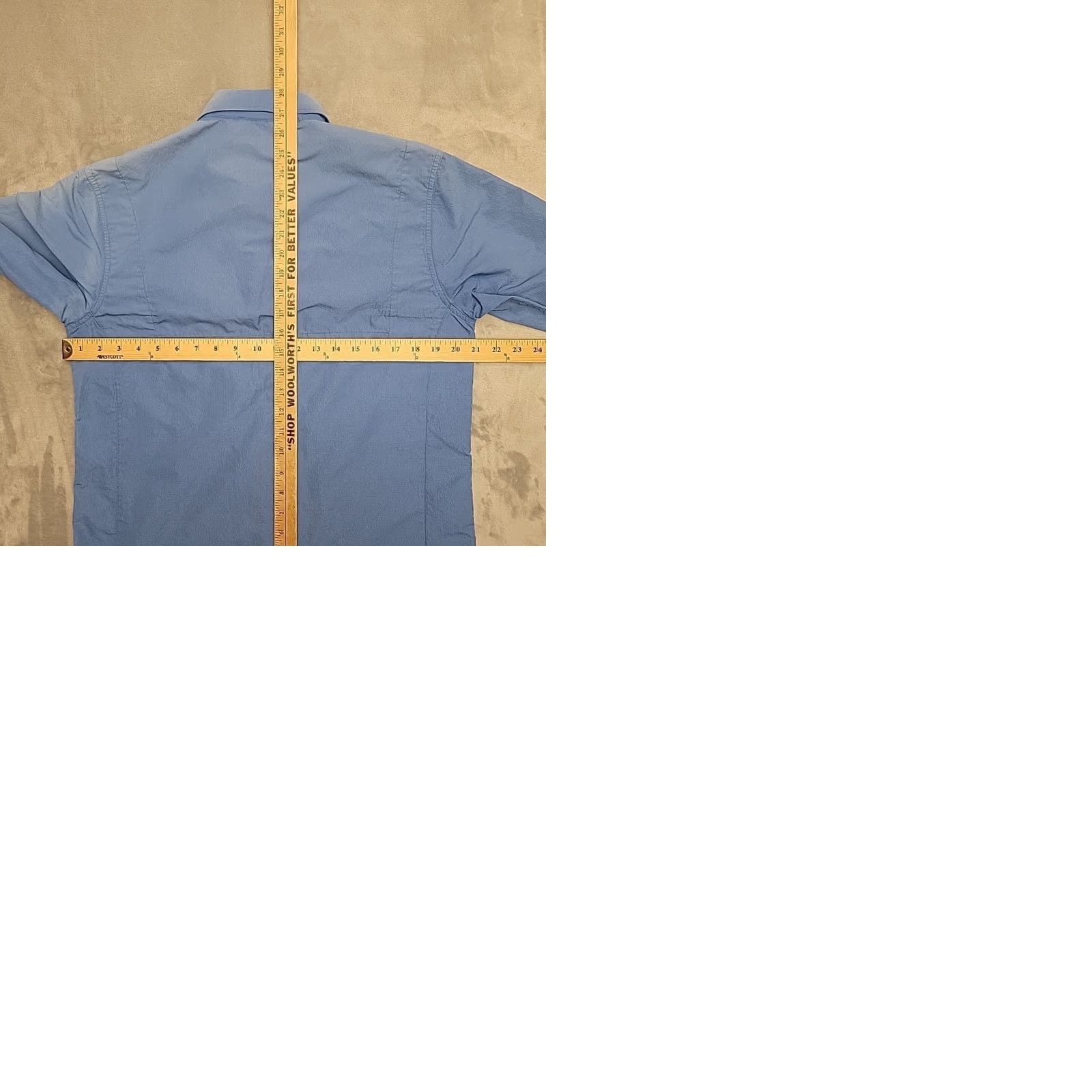 Vintage VINTAGE Simms Shirt Men Small Blue Vented Long Sleeve Fishing Performance Zip Pocket Size US S / EU 44-46 / 1 - 9 Thumbnail