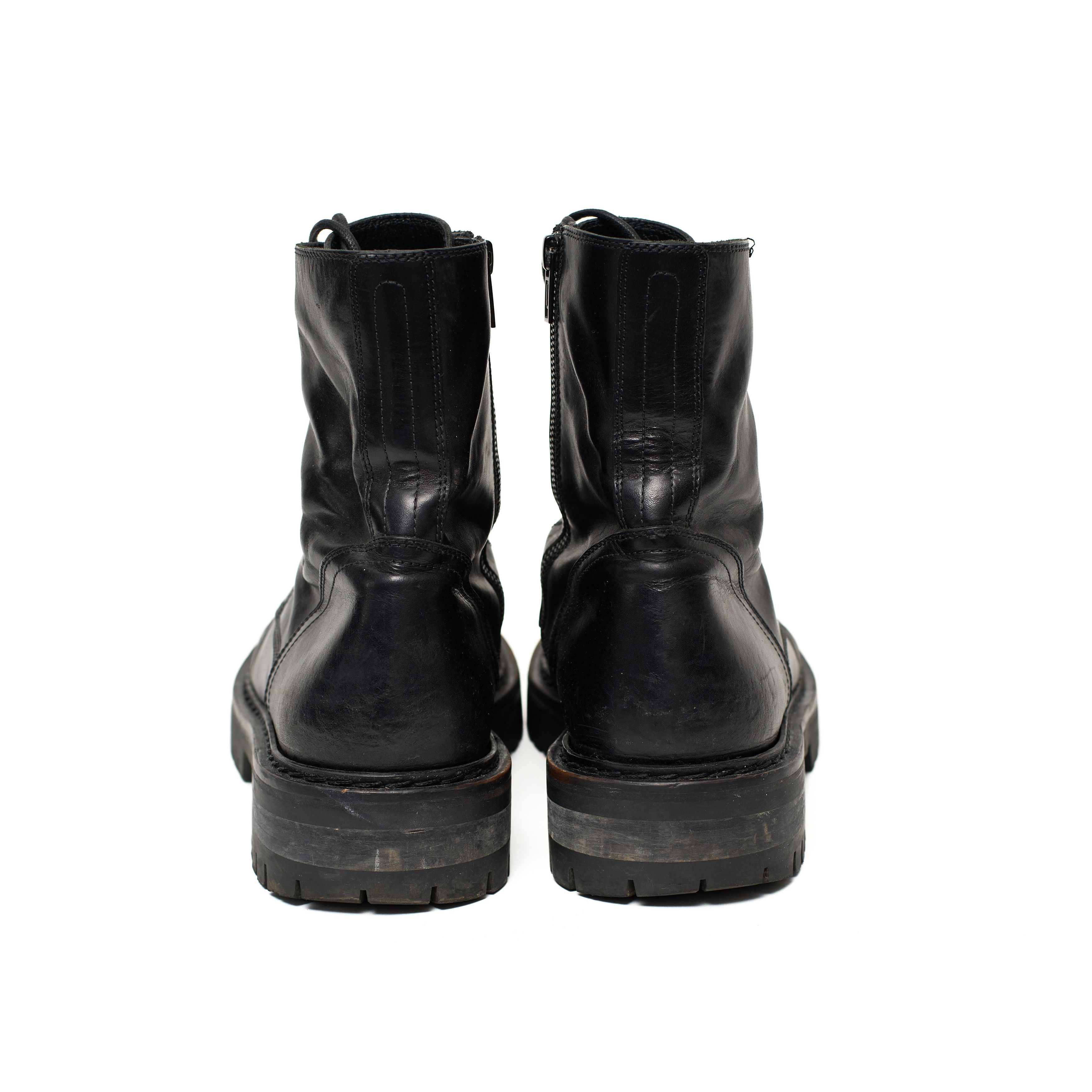 Ann Demeulemeester Ann Demeulemeester Black Combat Boot Size 43 Size US 10 / EU 43 - 4 Thumbnail