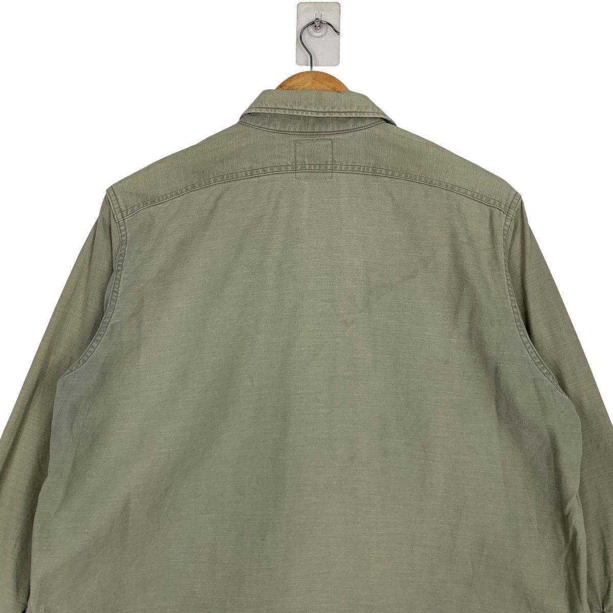 Madison MADISONBLUE Green Button Up Shirt #0950-C42 Size US S / EU 44-46 / 1 - 8 Thumbnail