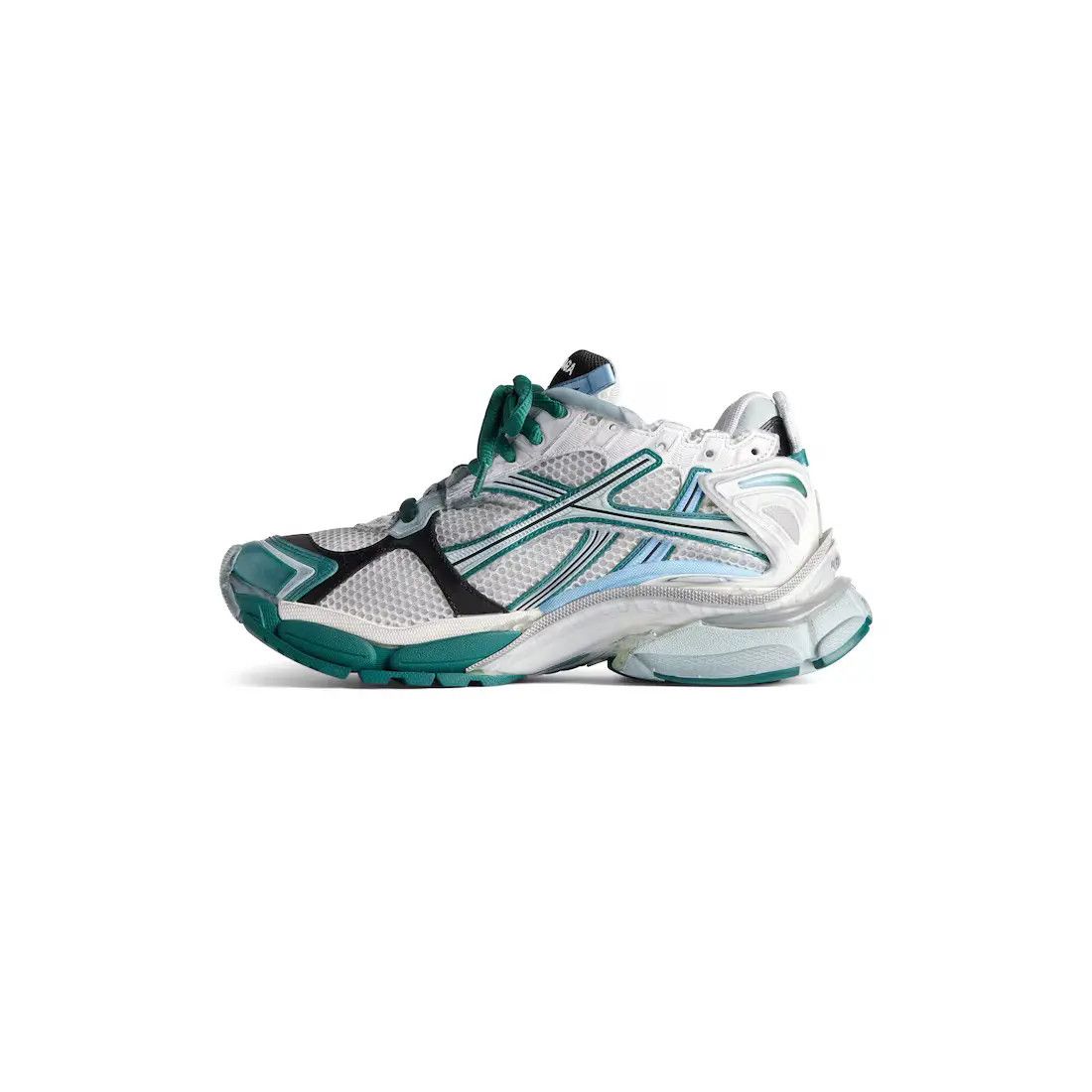Balenciaga o1w1db11225 Runner Sneakers in Multicolor Size US 11 / EU 44 - 4 Thumbnail