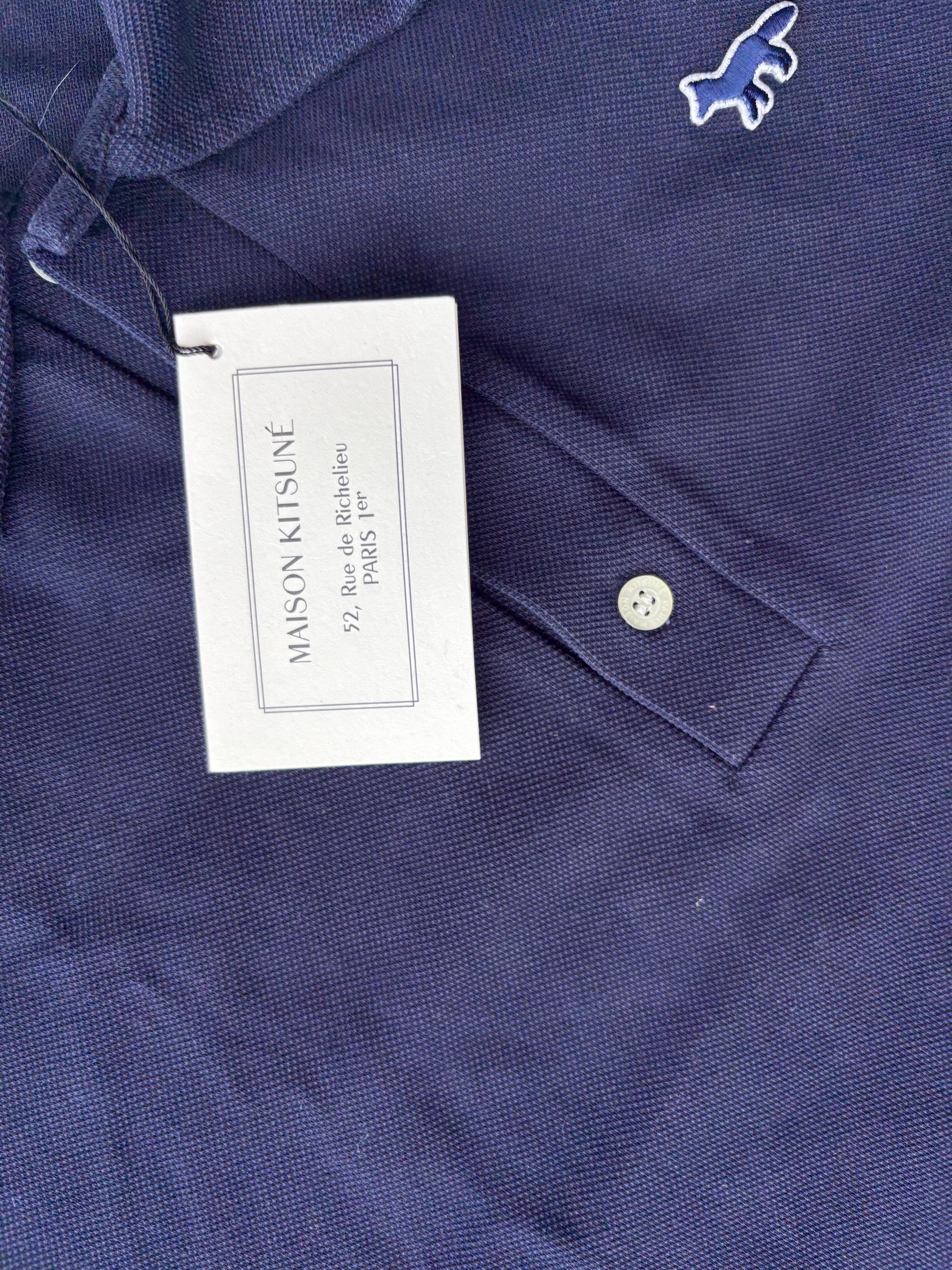 Maison Kitsune Fox Polo Shirt — NWT Size US M / EU 48-50 / 2 - 4 Thumbnail