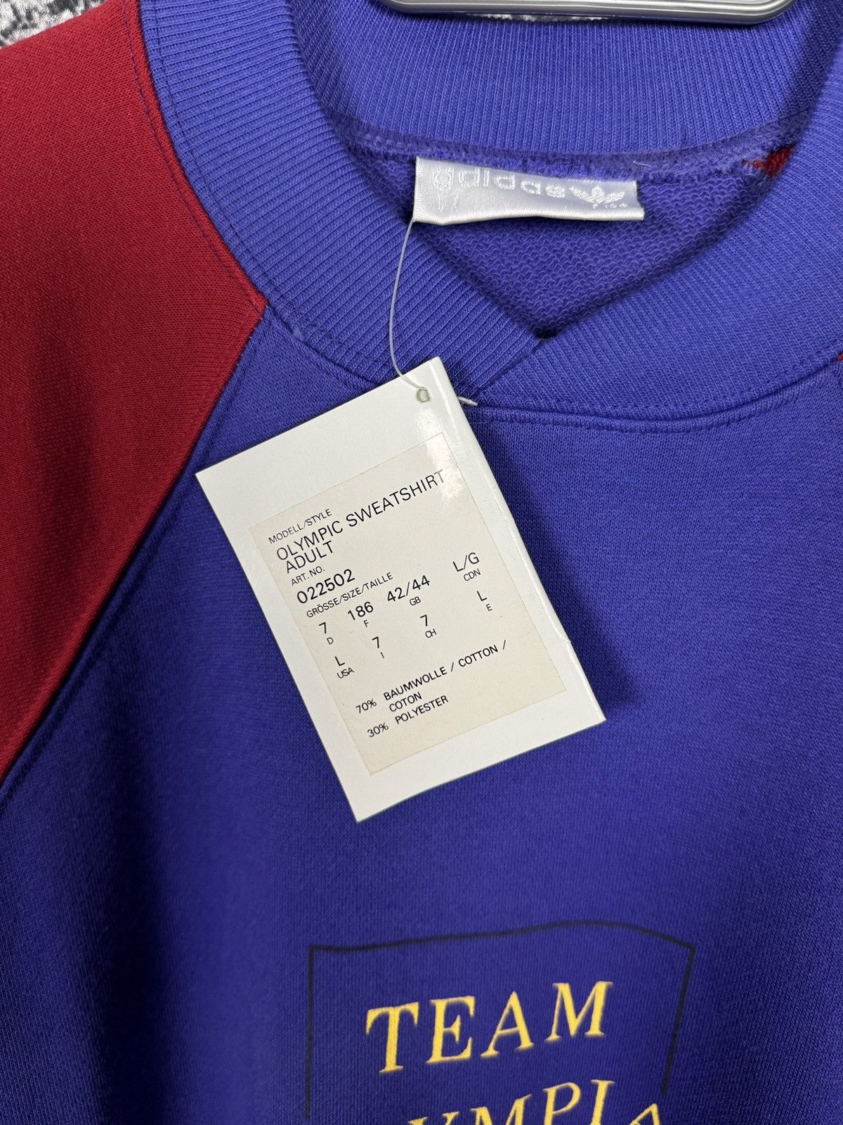 Adidas Rare Adidas Team Olympia 1992 Barcelona Olympic Games 90s Size US L / EU 52-54 / 3 - 8 Thumbnail