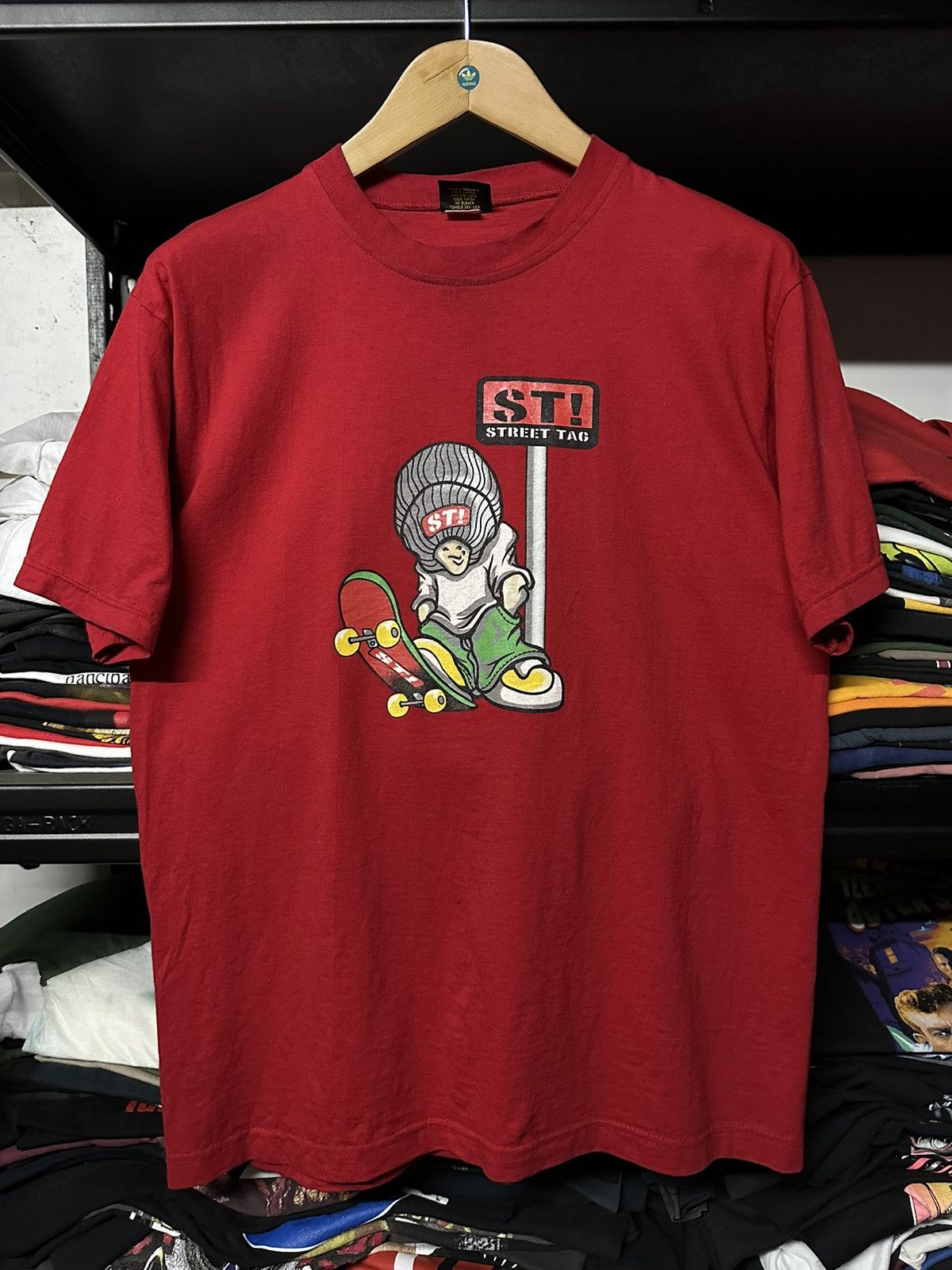 Alien Workshop × Girl Skateboards × Vintage Vintage All Rise Rat Fink Skateboard Tee Size US M / EU 48-50 / 2 - 1 Thumbnail