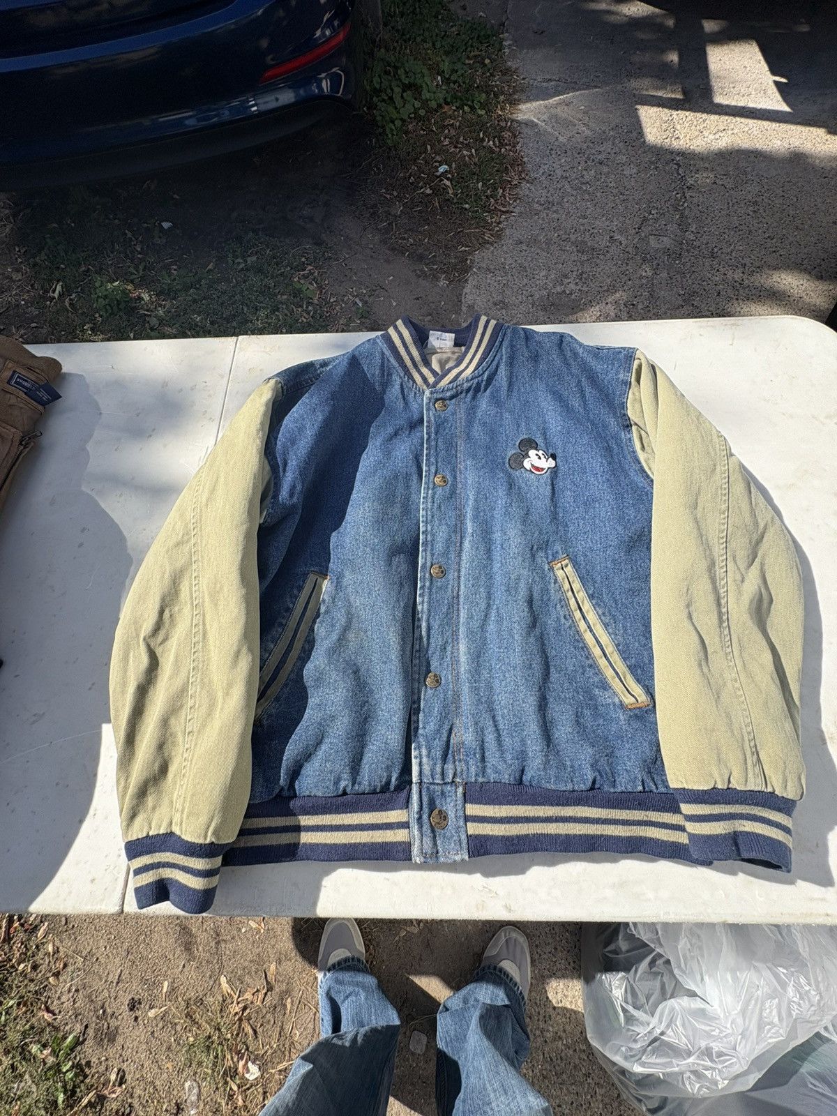 Disney Vintage Mickey Mouse Jacket Jean Size US M / EU 48-50 / 2 - 6 Thumbnail