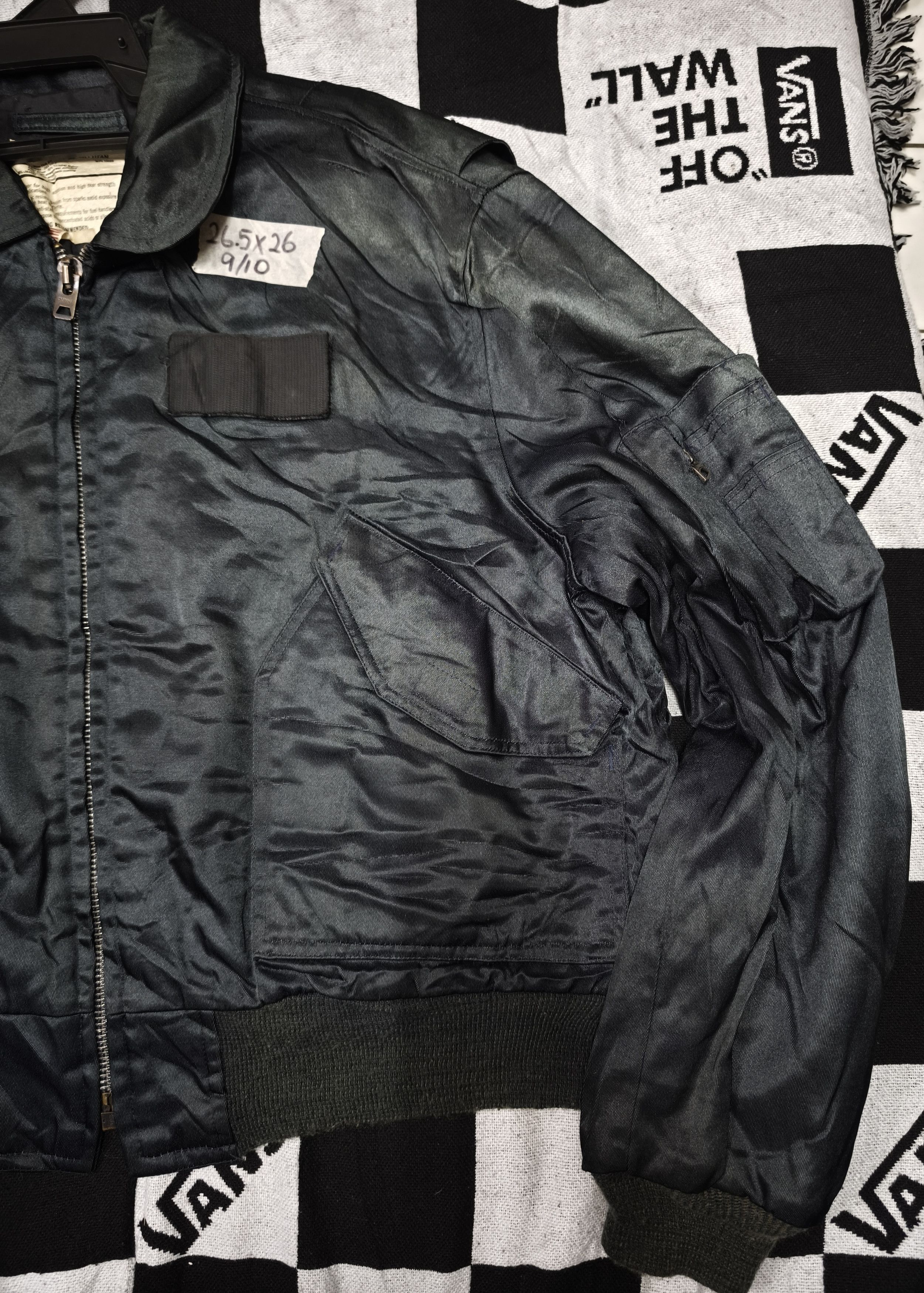 Vintage VERY RARE VINTAGE TITAN CLOTH FLIGHT JACKET BOMBER CWU 55/P Size US XL / EU 56 / 4 - 2 Thumbnail