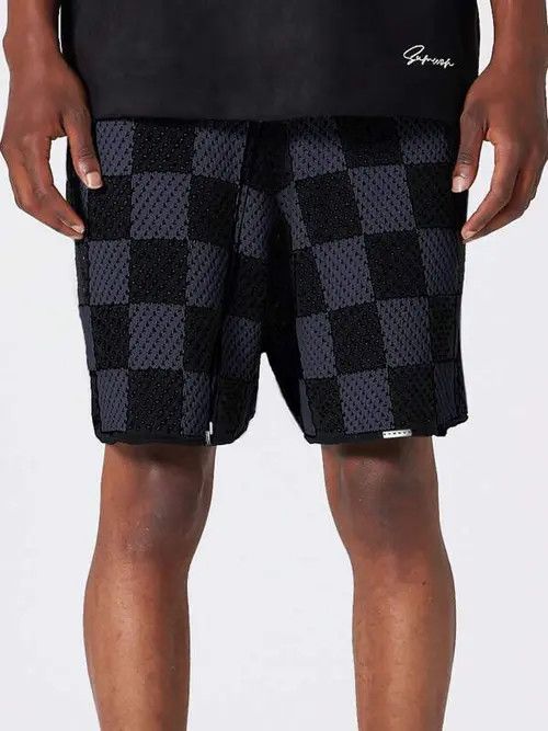Japanese Brand × Vintage Crochet Knit Drop Shorts Vintage Size US 30 / EU 46 - 3 Thumbnail