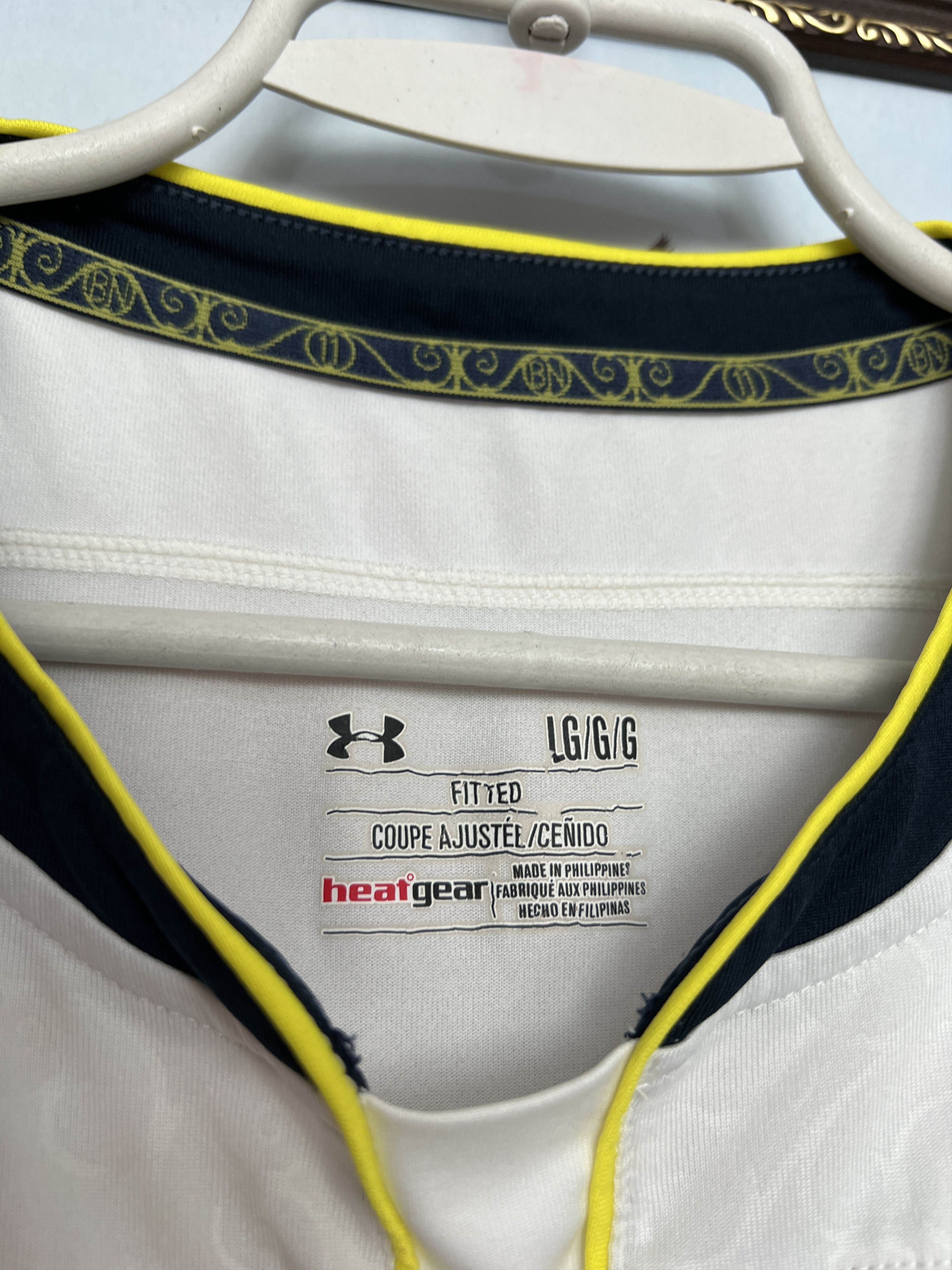 Under Armour Tottenham Hotspur football shirt 2014 Soccer Jersey Trikot Size US L / EU 52-54 / 3 - 6 Thumbnail