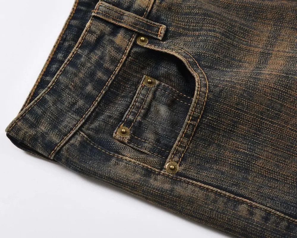 Japanese Brand × Jean Washed Stacked Flared Denim Jeans Size US 30 / EU 46 - 5 Thumbnail