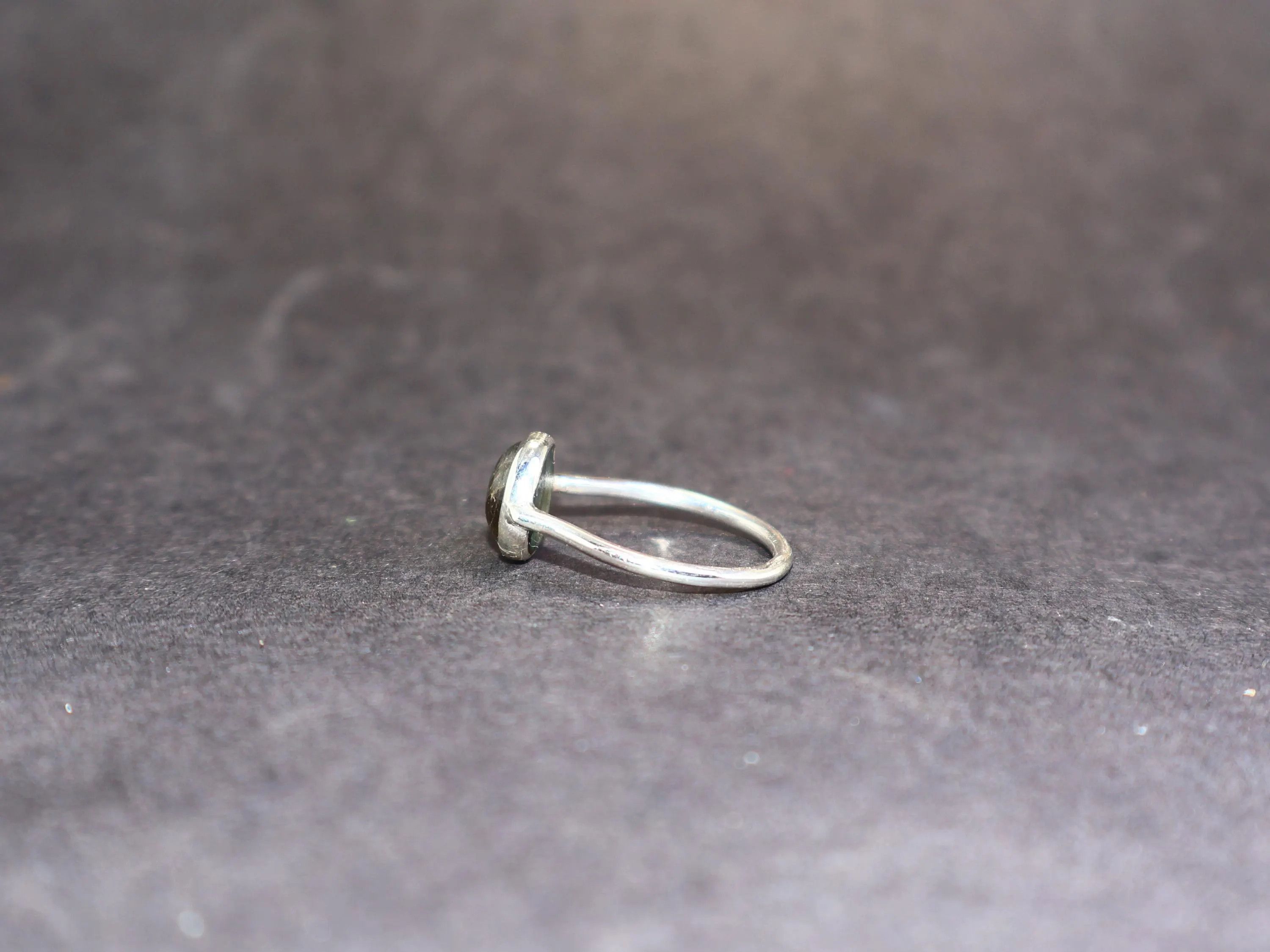 Handmade Labradorite ring, Handmade Sterling Silver Ring Gift For Her Size ONE SIZE - 5 Thumbnail