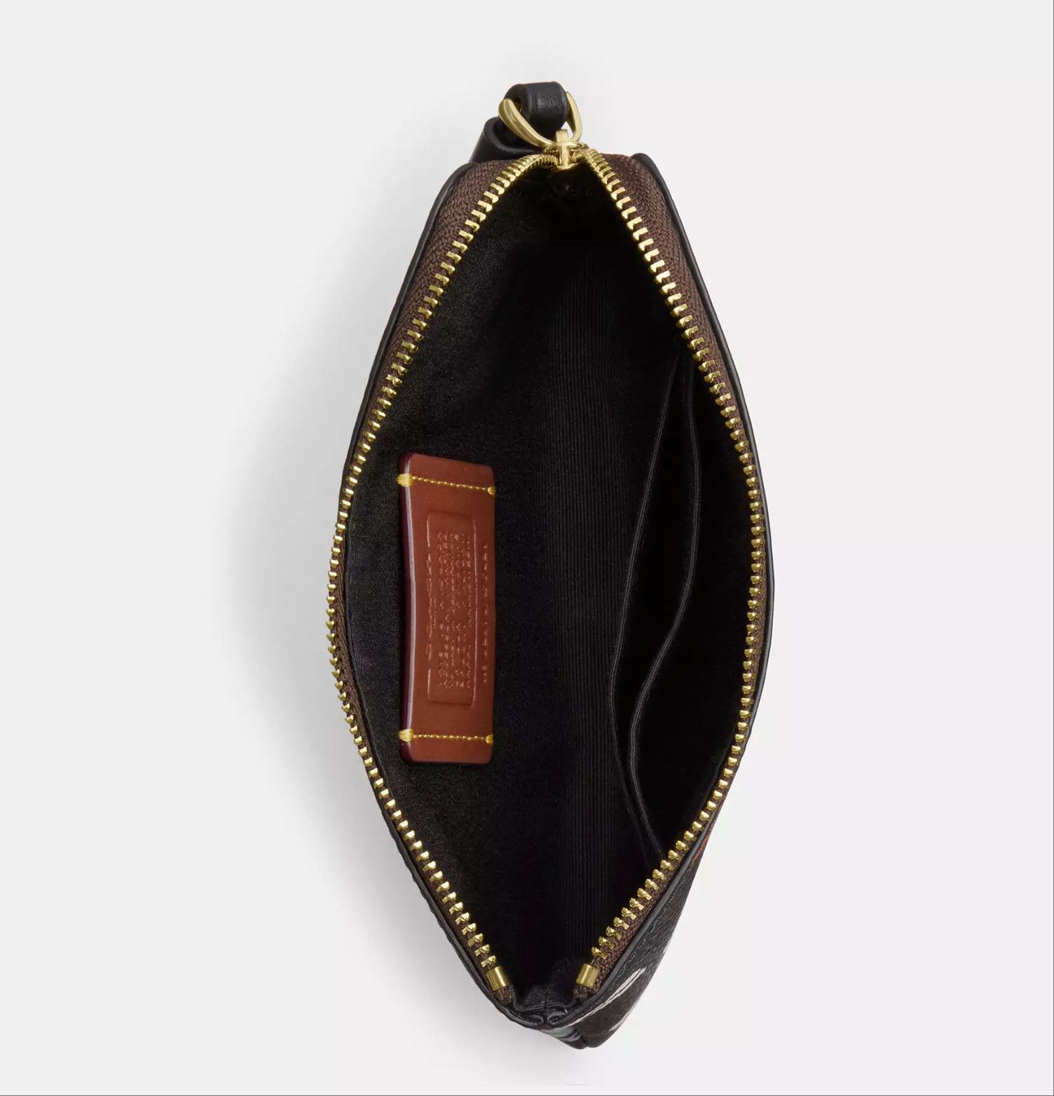 Coach Corner Zip Wristlet In Signature Canvas With Halloween CCL21 Size ONE SIZE - 9 Thumbnail