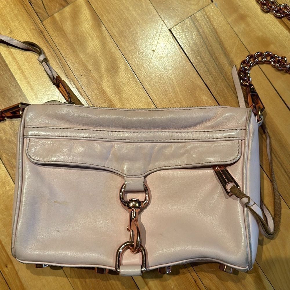 Rebecca Minkoff Rebecca Minkoff light peachy pink rose gold hardware crossb Size ONE SIZE - 2 Thumbnail