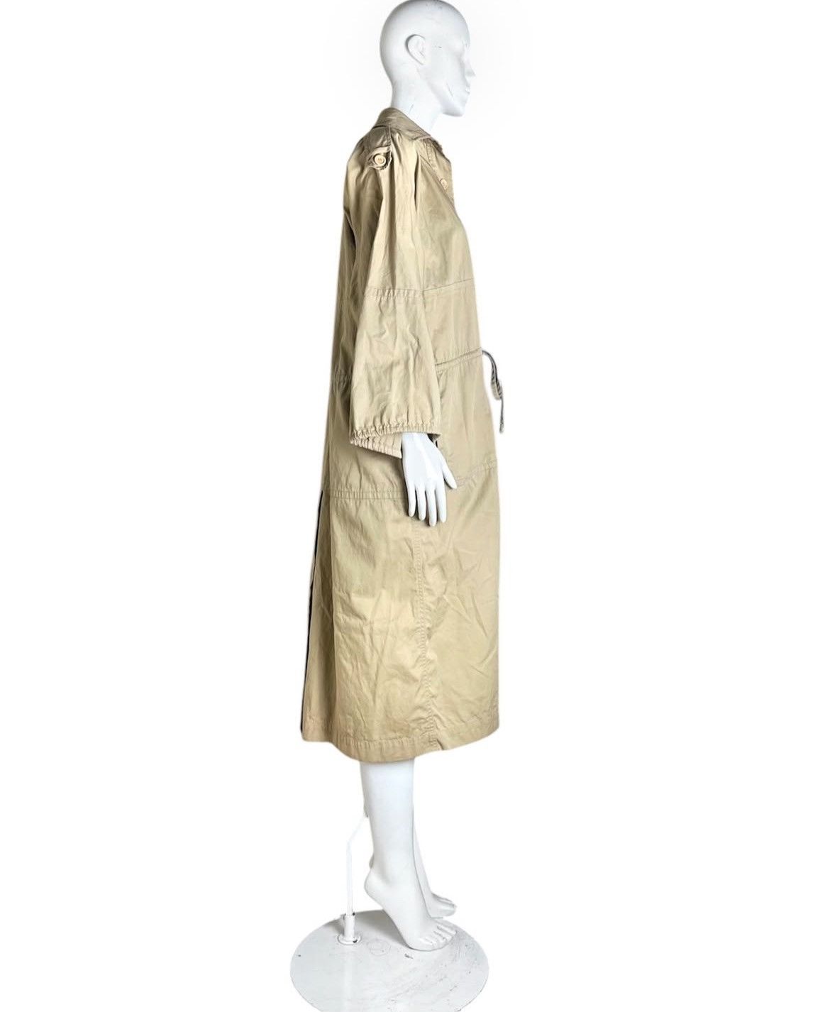 Yves Saint Laurent RARE 1978s YVES SAINT LAURENT RUNWAY Trench Coat Archive Gem Size M / US 6-8 / IT 42-44 - 3 Thumbnail