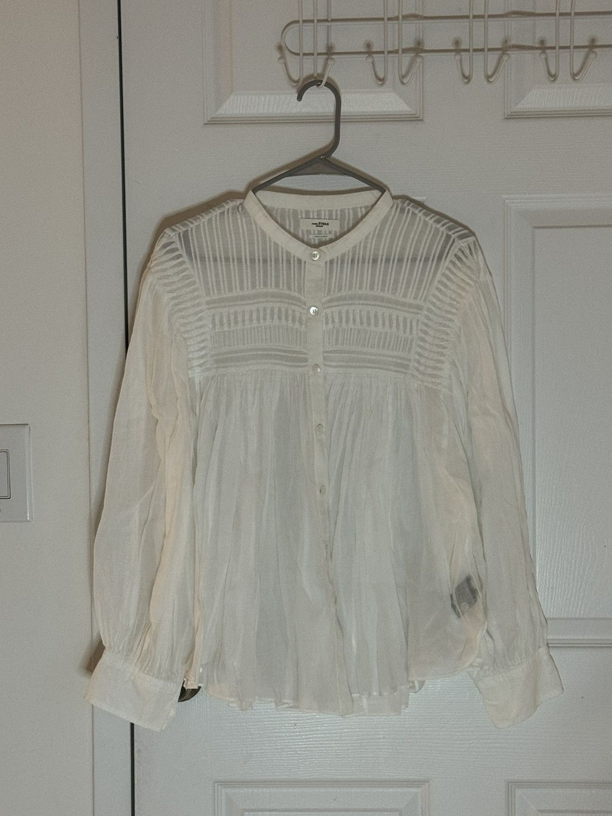 Isabel Marant Etoile Isabel Marant Etoile Plalia Blouse Size FR38 Size M / US 6-8 / IT 42-44 - 4 Thumbnail