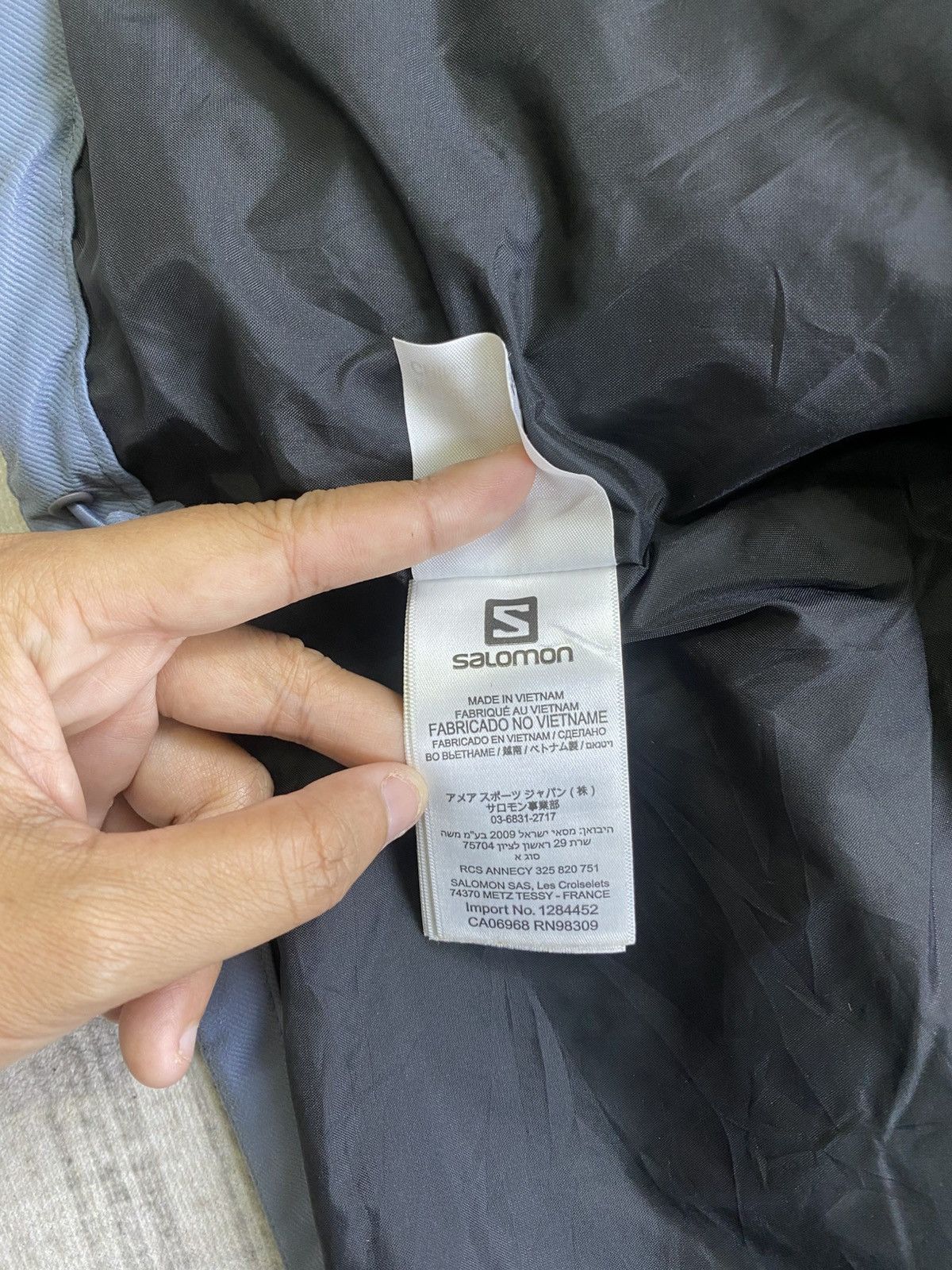 Salomon Salomon Advanced Skin Dry 10k Multipocket Gorpcore Jacket Size US M / EU 48-50 / 2 - 16 Thumbnail