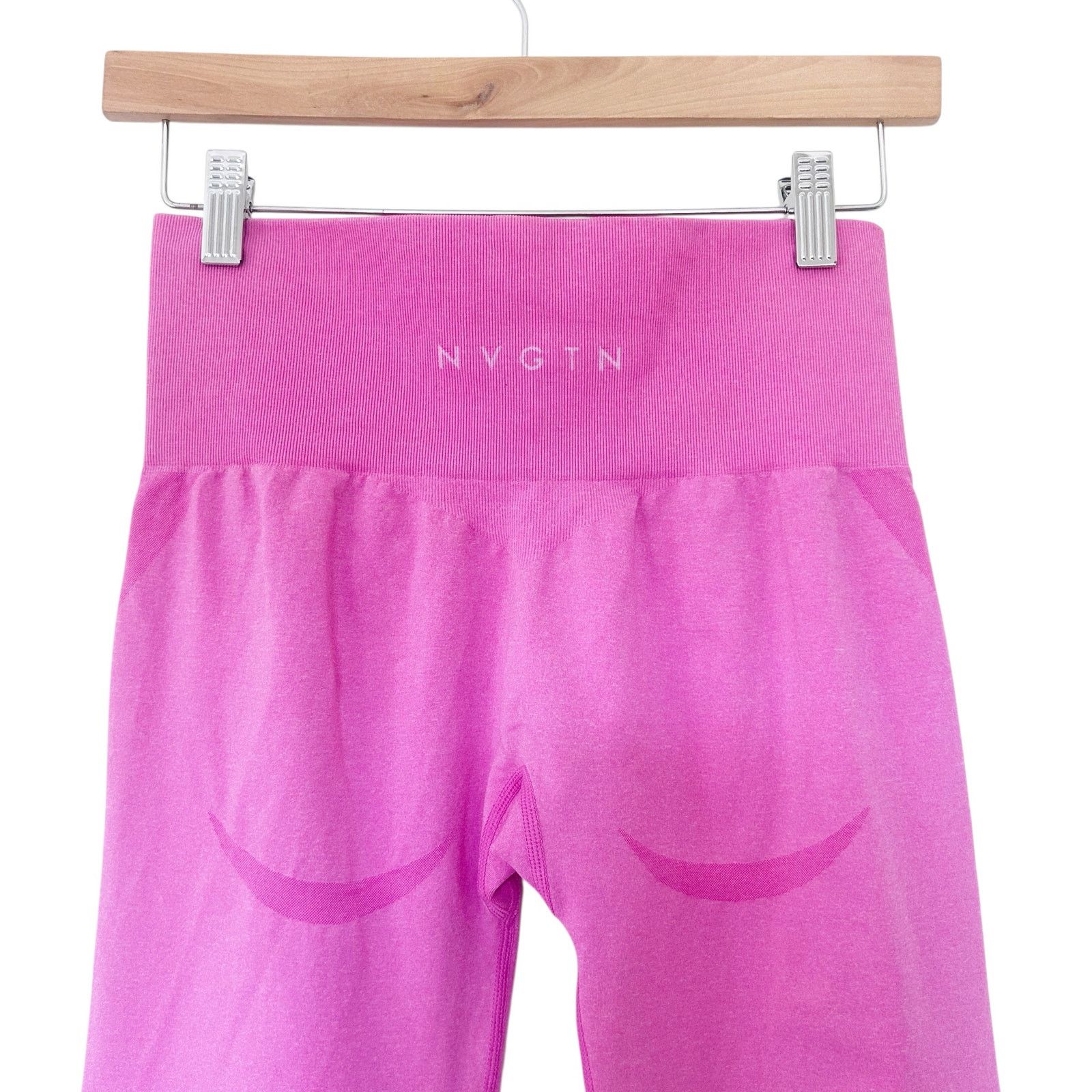 Other NVGTN Pink Seamless Leggings Sz M Size 30" / US 8 / IT 44 - 3 Thumbnail