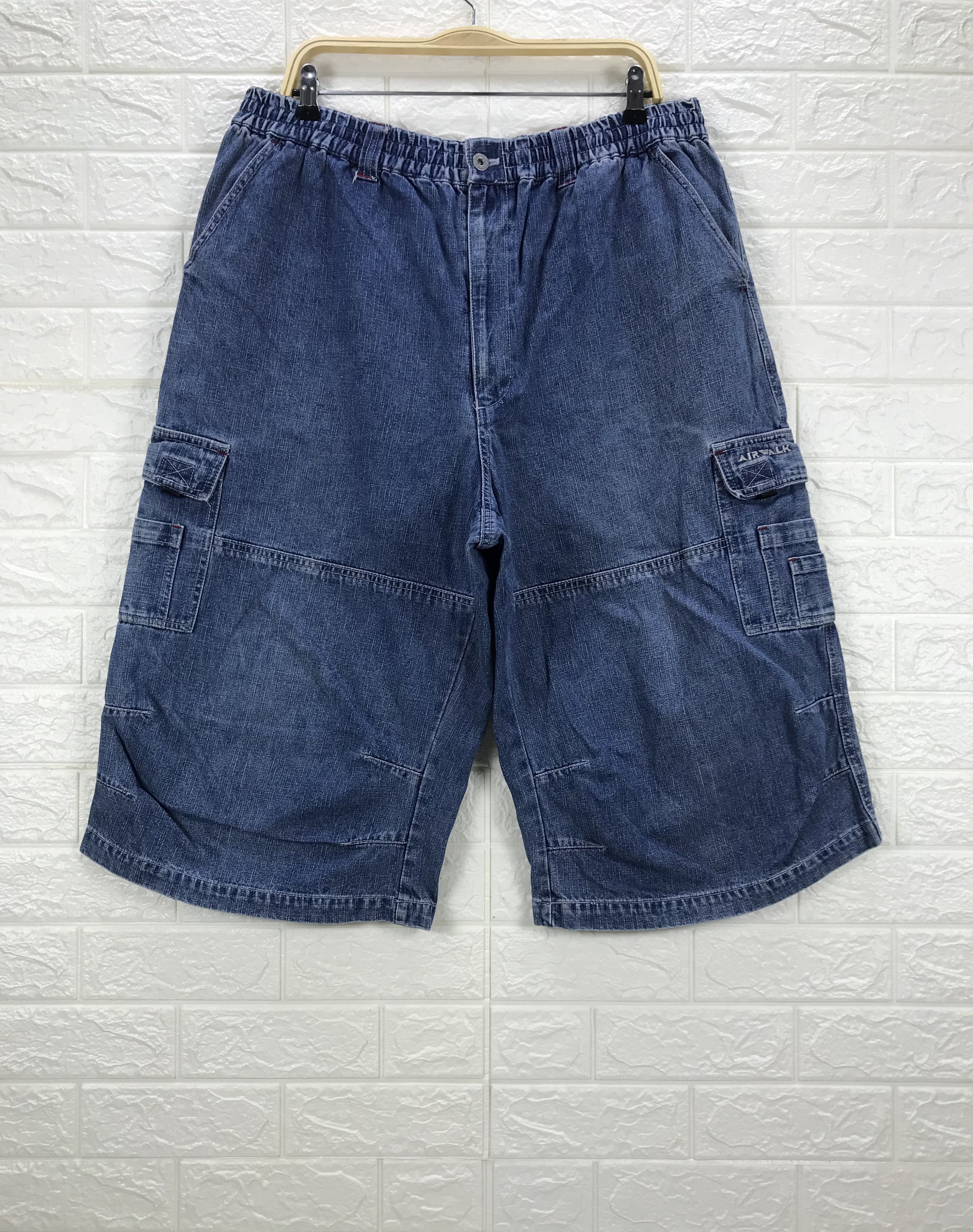 Airwalk Vintage Airwalk Jorts Baggy Cargo Jeans Size US 36 / EU 52 - 1 Thumbnail