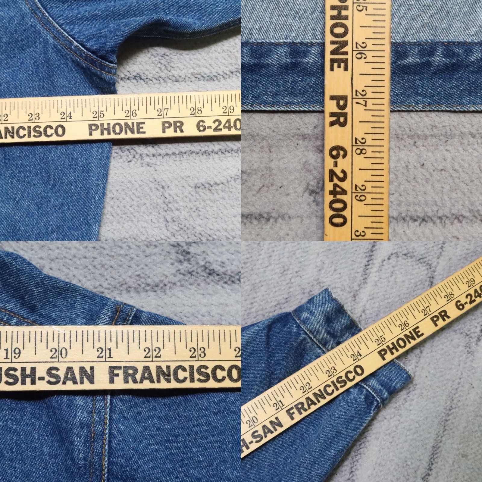 Port Authority VINTAGE Napster Denim Trucker Jacket - 90s Rare Blue L Mens Jacket Size US L / EU 52-54 / 3 - 8 Thumbnail