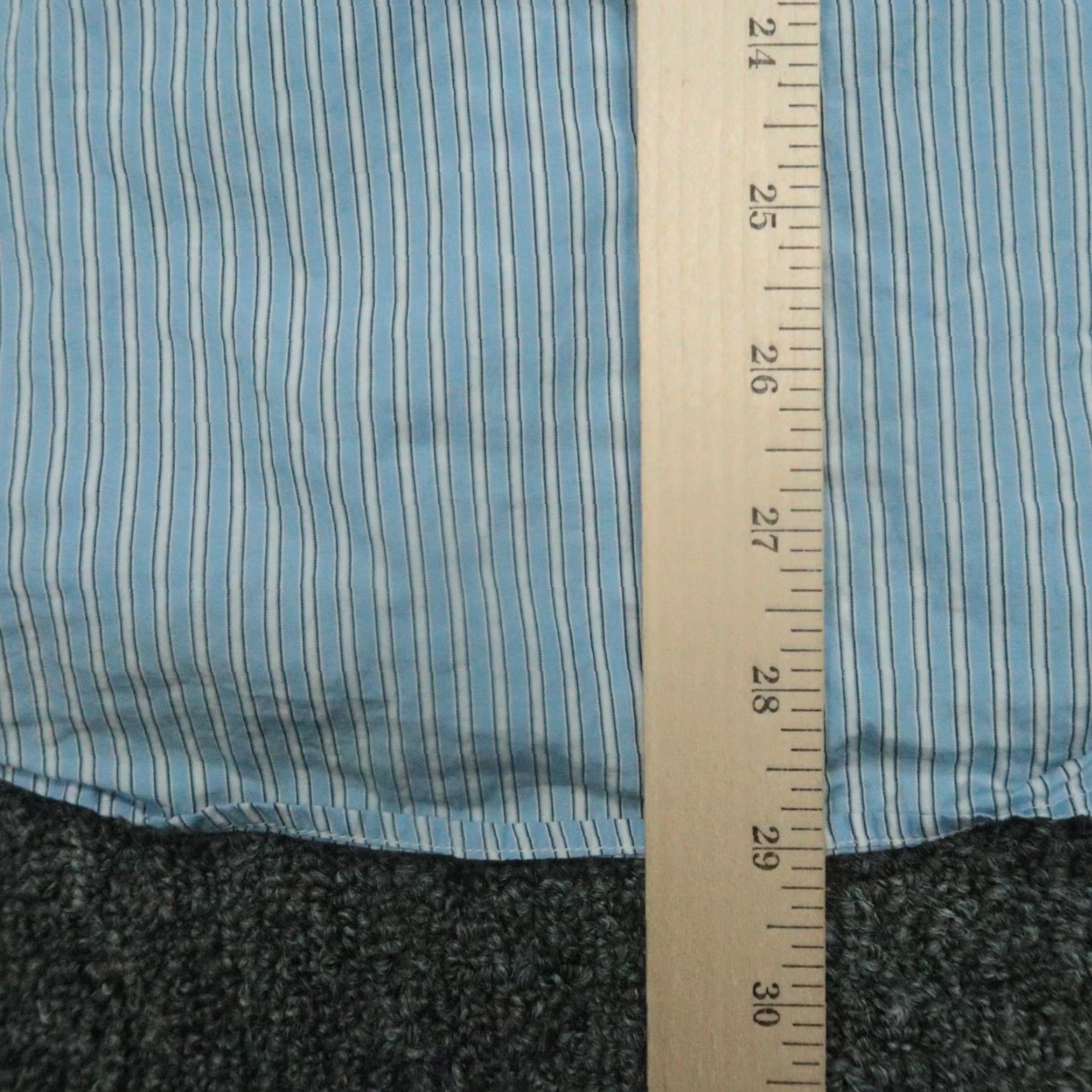 Ralph Lauren Ralph Lauren Black Label Shirt Men Small 15 Blue Striped Tailored Fit Shirt Mens Dress Shirt Size US S / EU 44-46 / 1 - 6 Thumbnail