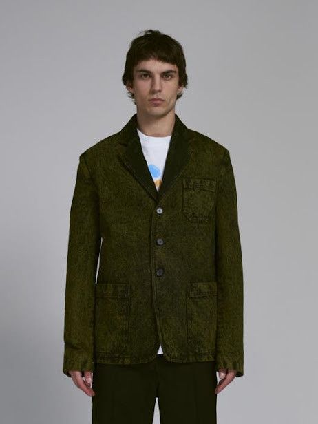 Marni oc11z0525 Jacket in Green Size US XL / EU 56 / 4 - 1 Thumbnail