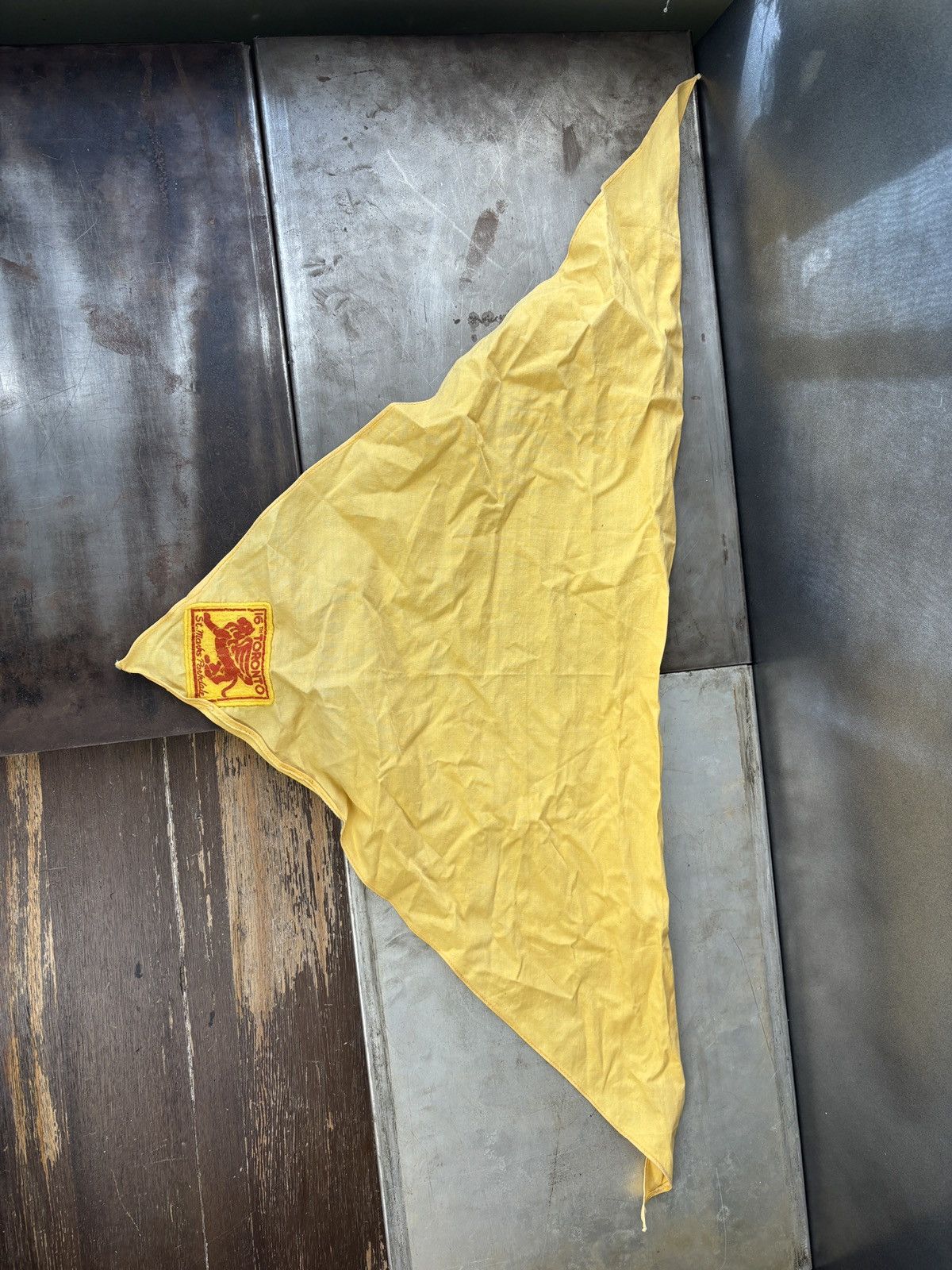 Vintage True Vintage Scouts Neckercheif Cotton Triangle Scarf Ascot Size ONE SIZE - 7 Thumbnail