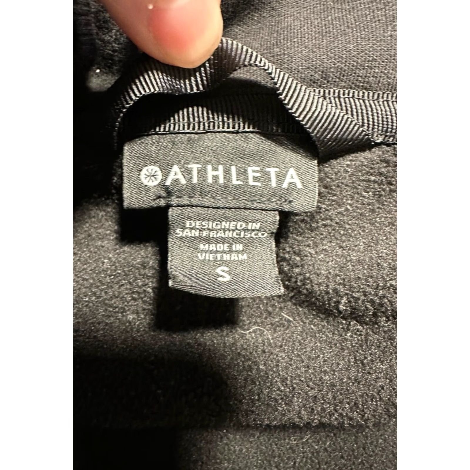 Athleta Athleta Women Jacket Full Zip Hoodie/Coat Black Size S Athleisure Size S / US 4 / IT 40 - 3 Thumbnail