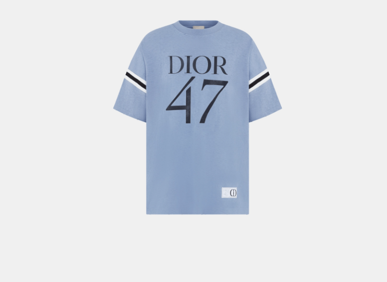 o1w1db11225 413J64 Oversized T-Shirt in Blue