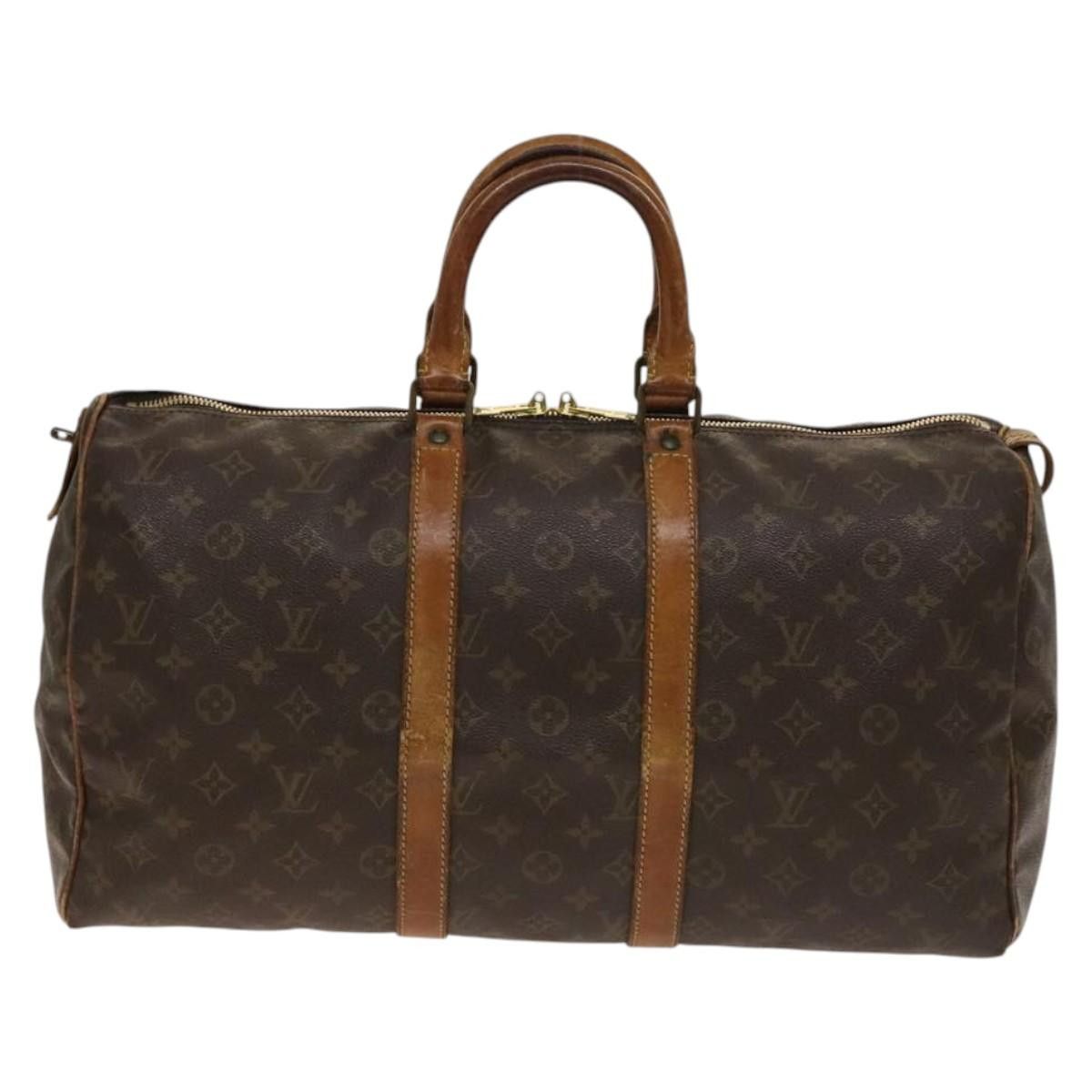 Louis Vuitton LOUIS VUITTON Monogram Keepall 45 Boston Bag Vintage M41428 Size ONE SIZE - 2 Thumbnail