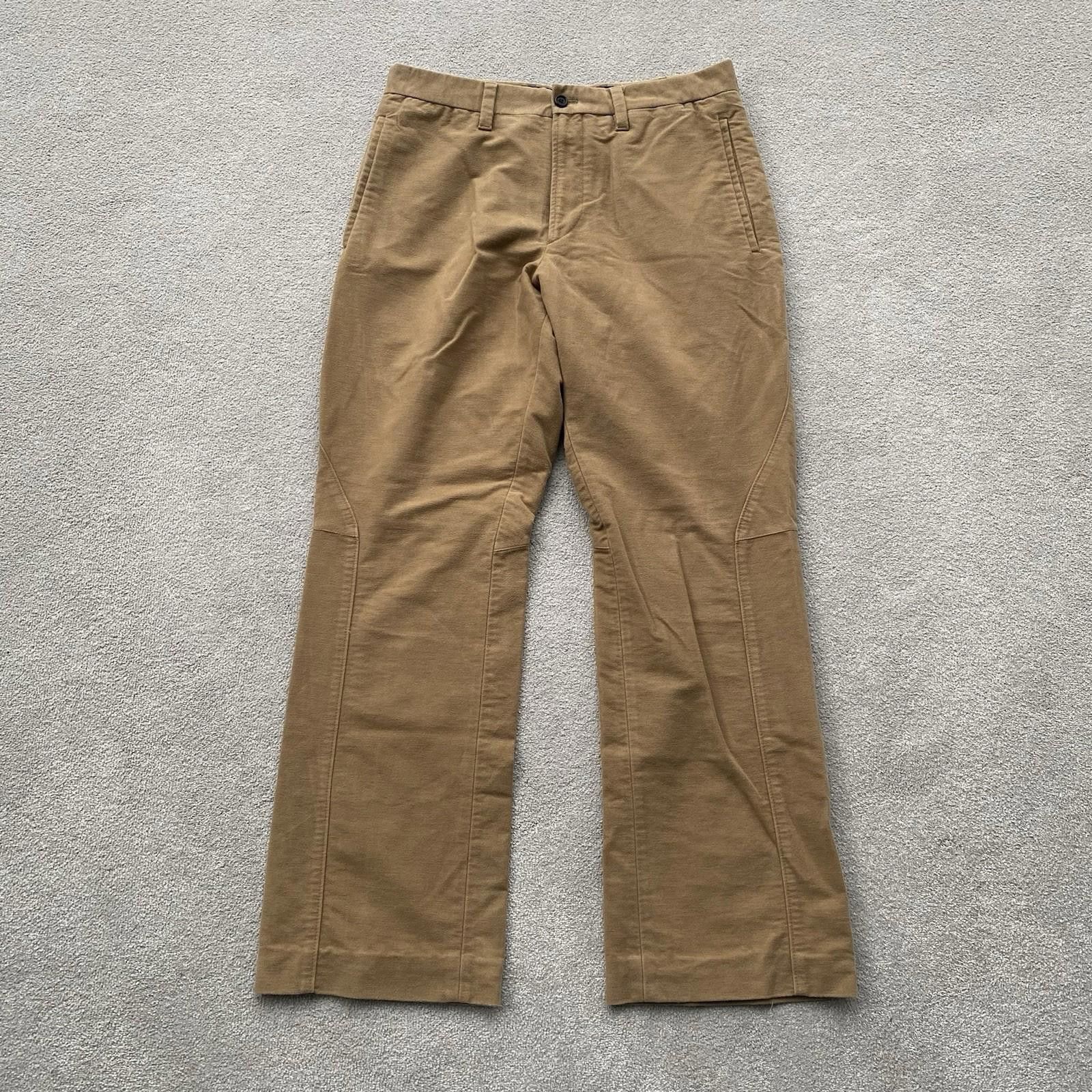Prada Prada Panelled Casual Trousers Tan Size 48 Size US 30 / EU 46 - 1 Thumbnail