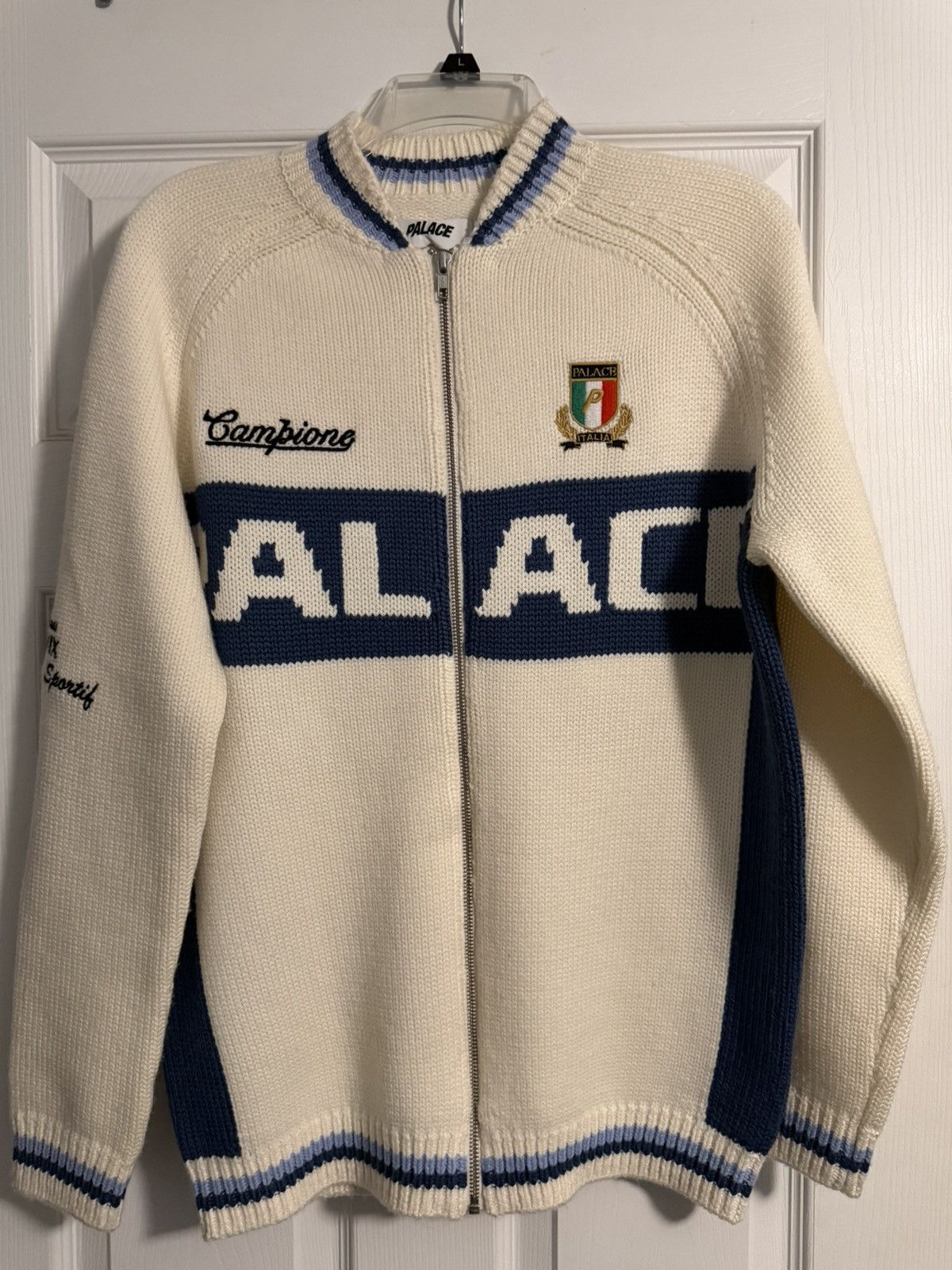 Palace Palace Cycle Knit (White) Size US M / EU 48-50 / 2 - 1 Thumbnail