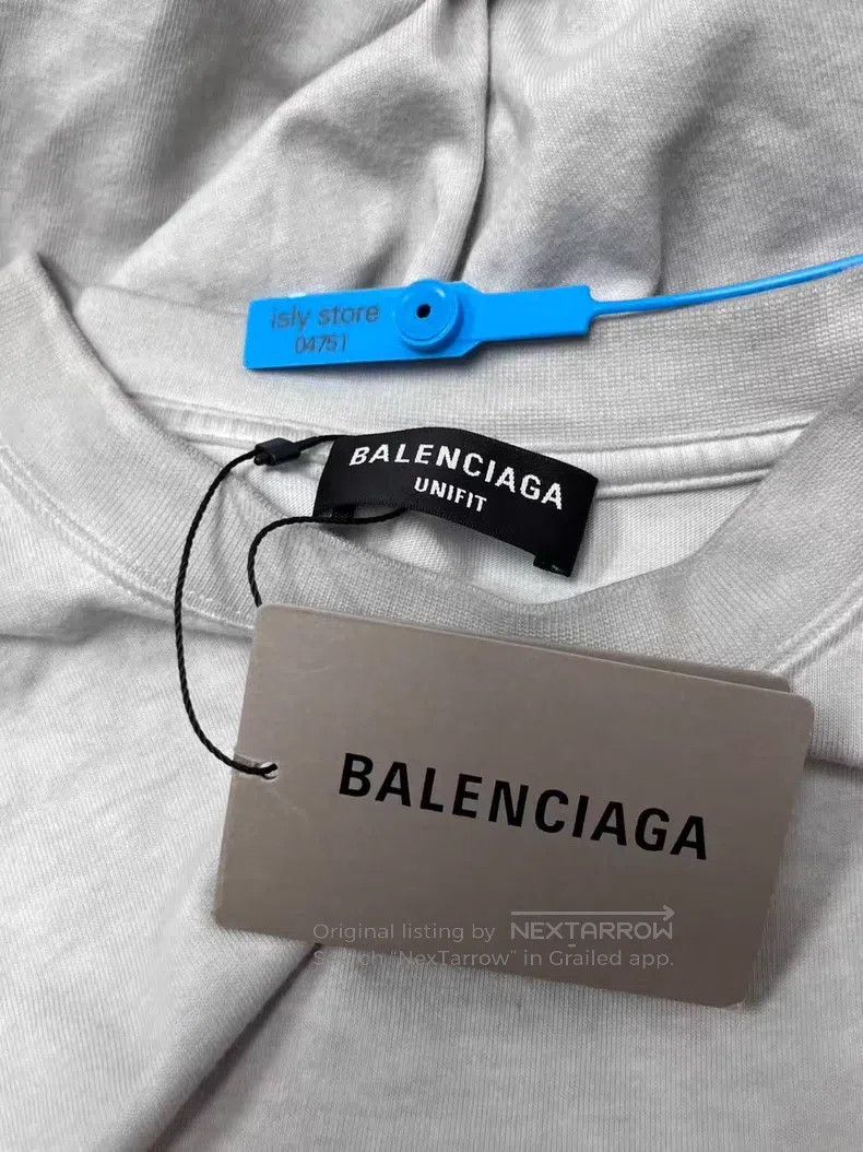 Balenciaga Balenciaga Rock Band Series Lightning Letter Pattern Print Size US L / EU 52-54 / 3 - 5 Thumbnail