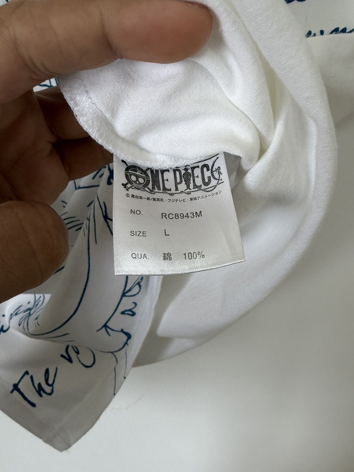 One Piece Tony Chopper One Piece Anime Tee Size US L / EU 52-54 / 3 - 5 Thumbnail