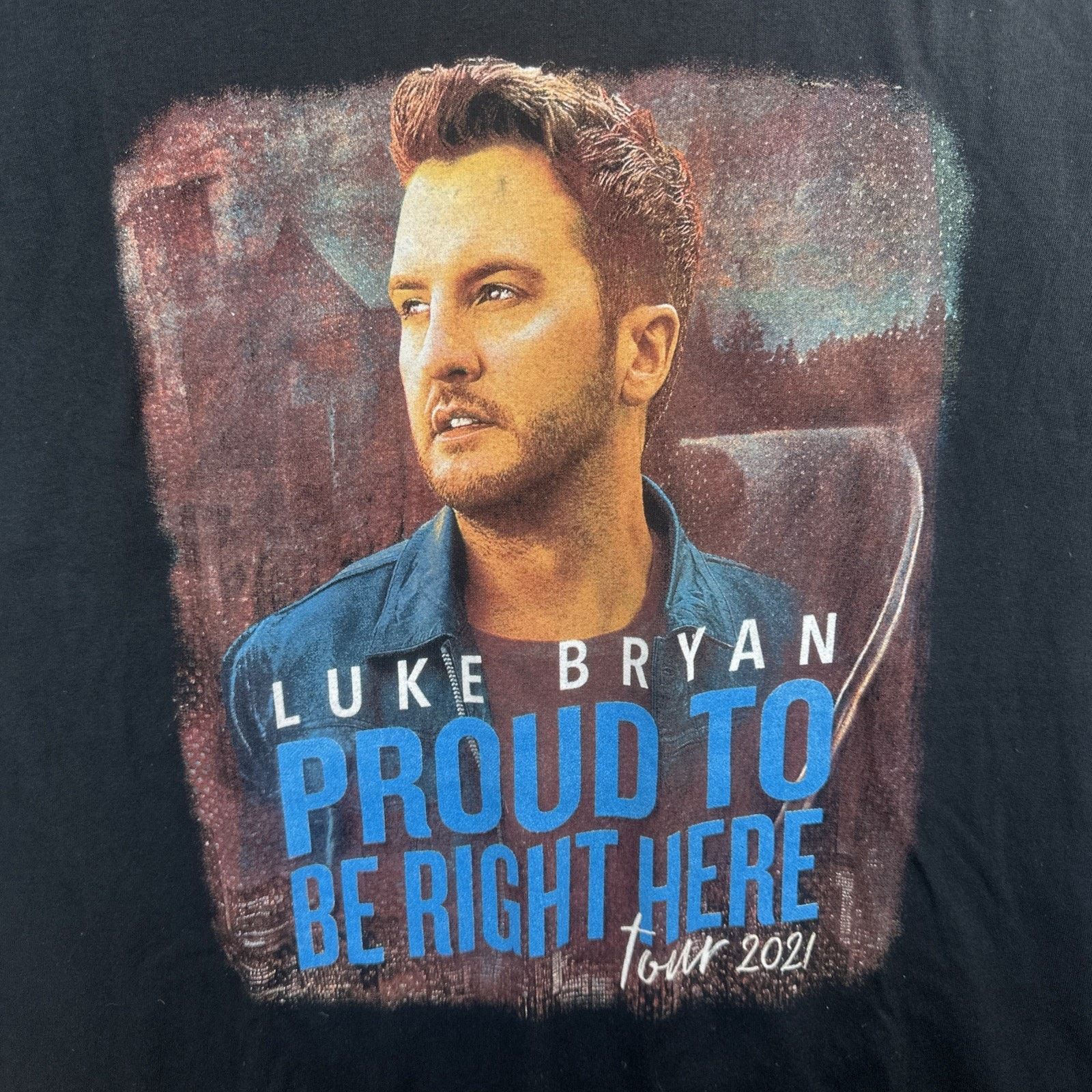 & Other Stories Luke Bryan 2021 Proud to Be Righ Concert TShirt Size 2XL Size US XXL / EU 58 / 5 - 2 Thumbnail