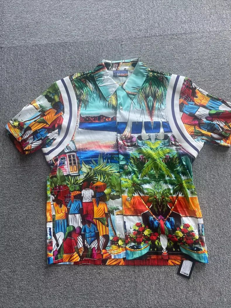 Just Cavalli JUST DON Men's Printed Short Sleeve Shirt-yf Size US M / EU 48-50 / 2 - 1 Thumbnail