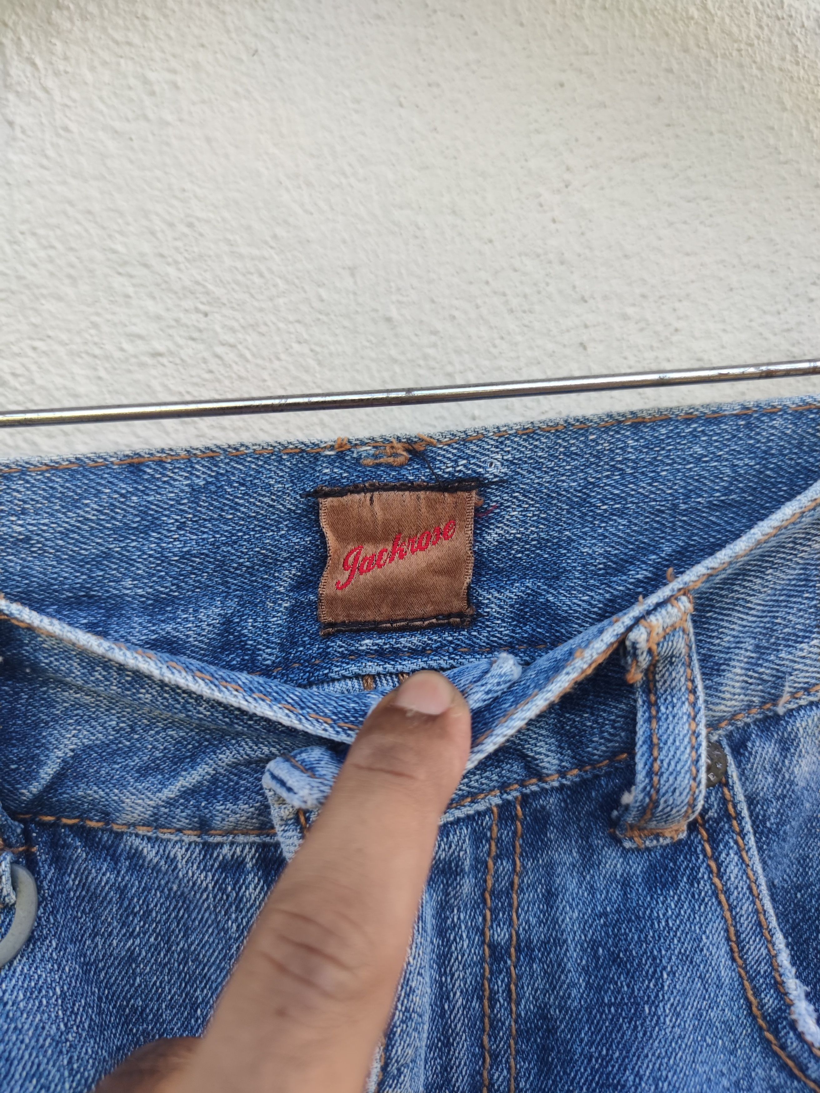 JACKROSE JACKROSE Distressed Design Flare Jean Size US 31 - 7 Thumbnail