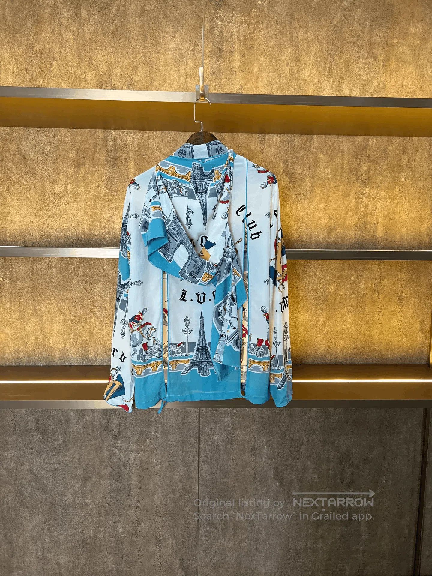 Louis Vuitton LV Palace Style White Shirt. Size M / US 6-8 / IT 42-44 - 2 Thumbnail