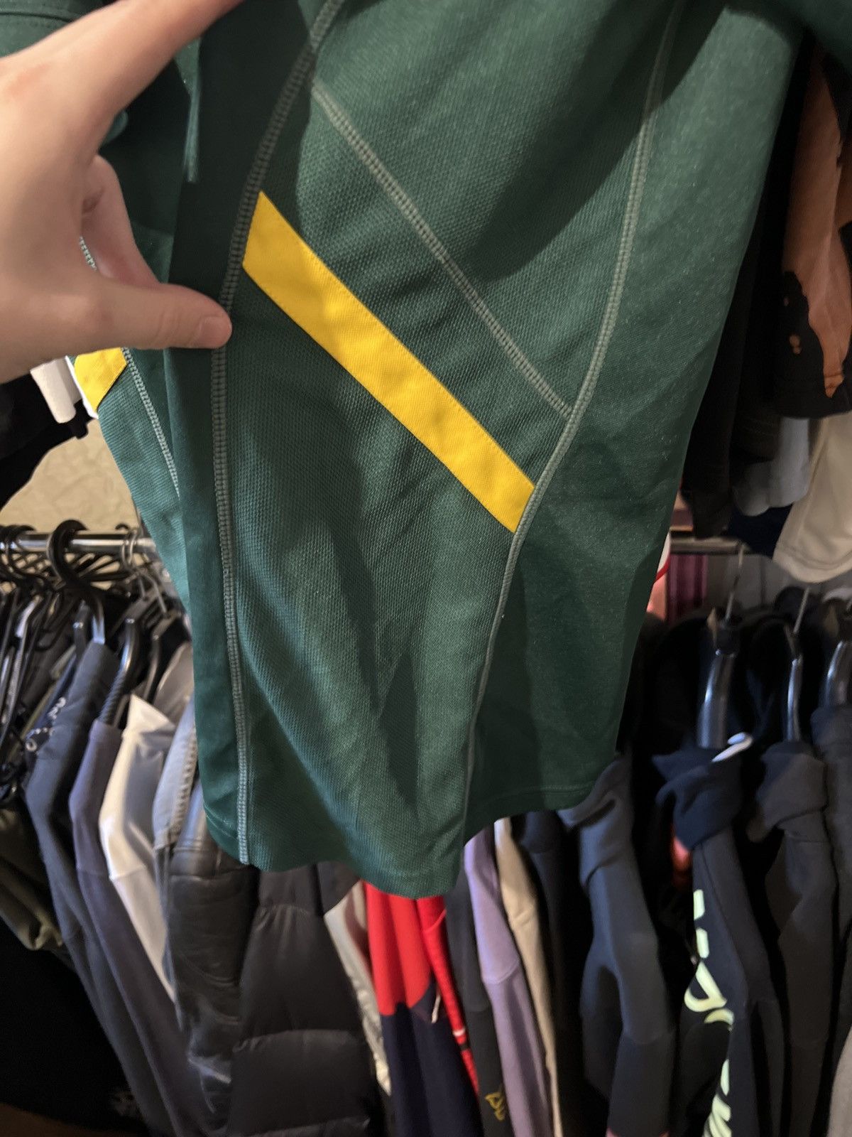Asics 2018/2019 ASICS SOUTH AFRICA RUGBY HOME FOOTBALL SHIRT XL Size US XL / EU 56 / 4 - 7 Thumbnail