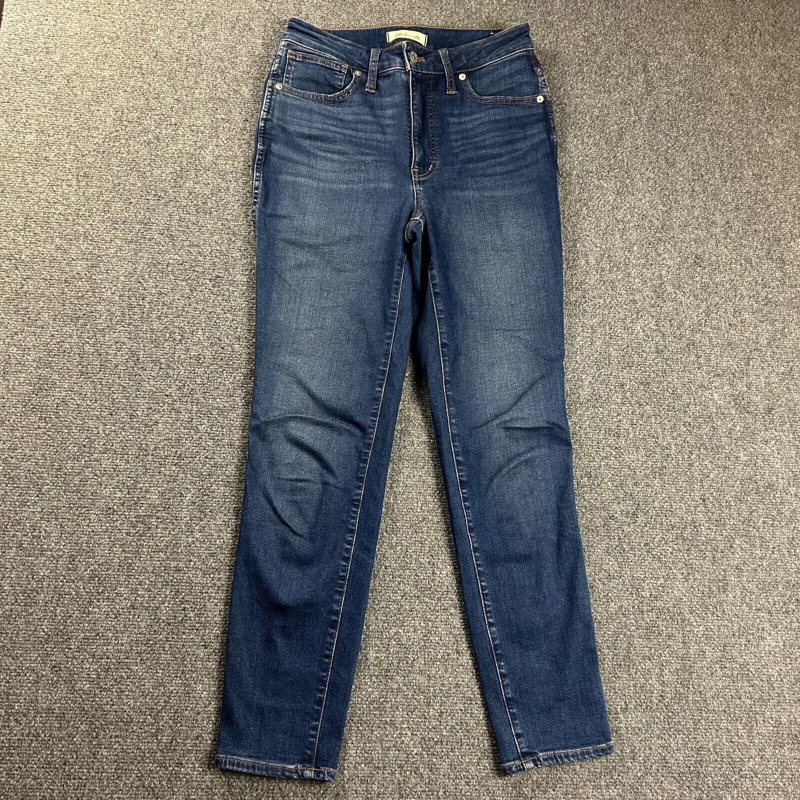 Madewell Madewell Jeans Womens 27 Curvy Skinny Denim Stretch Cotton Size 27" / US 4 / IT 40 - 1 Thumbnail